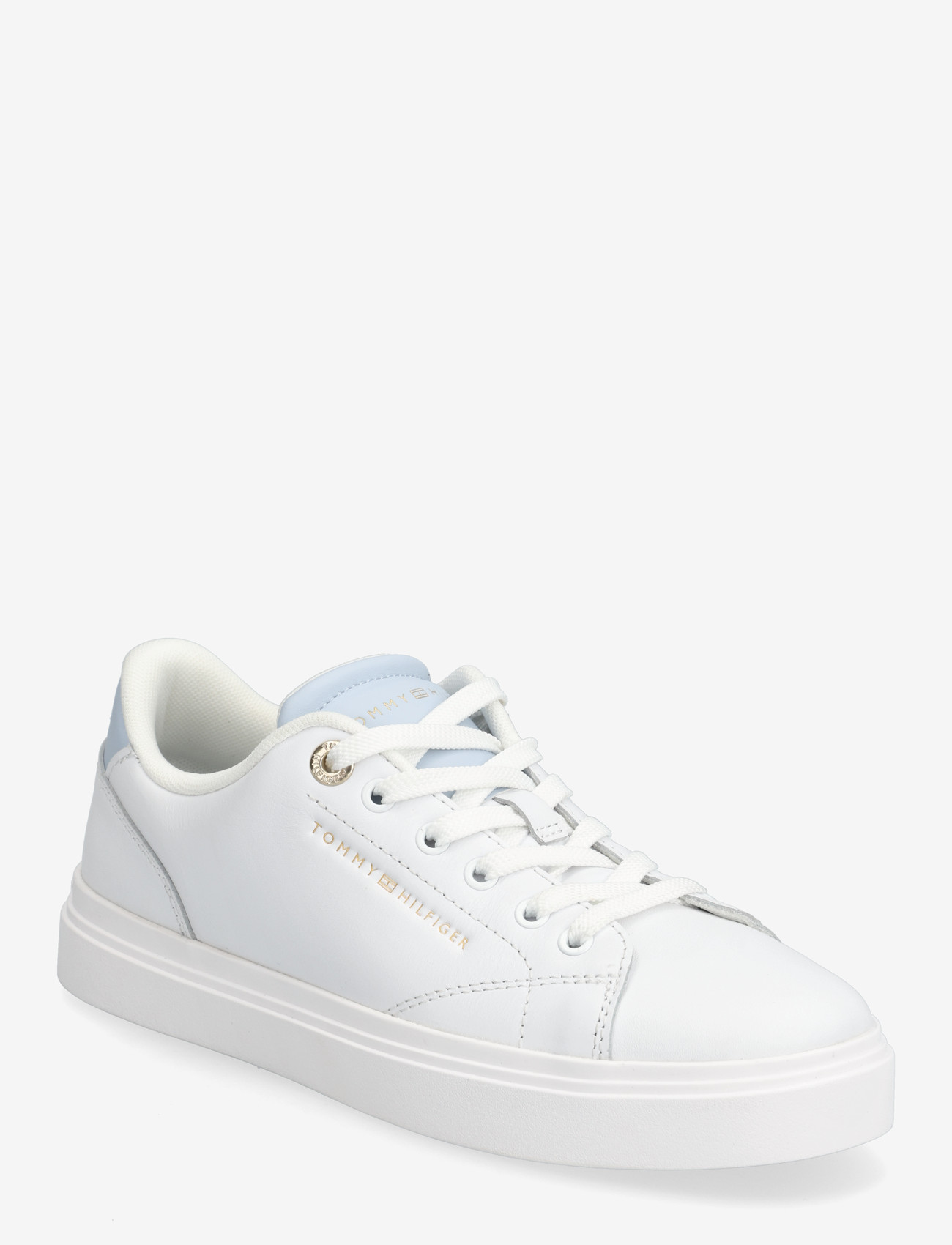 Tommy Hilfiger - TH FEMININE CUPSOLE LEATHER - konfirmatsioon - white breezy blue - 0