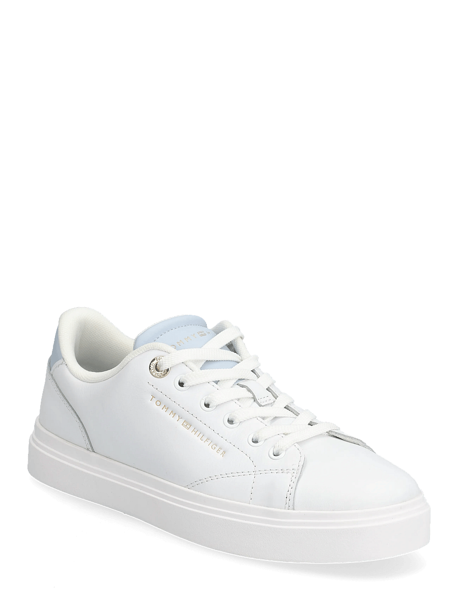 Tommy Hilfiger - TH FEMININE CUPSOLE LEATHER - konfirmation - white breezy blue - 0