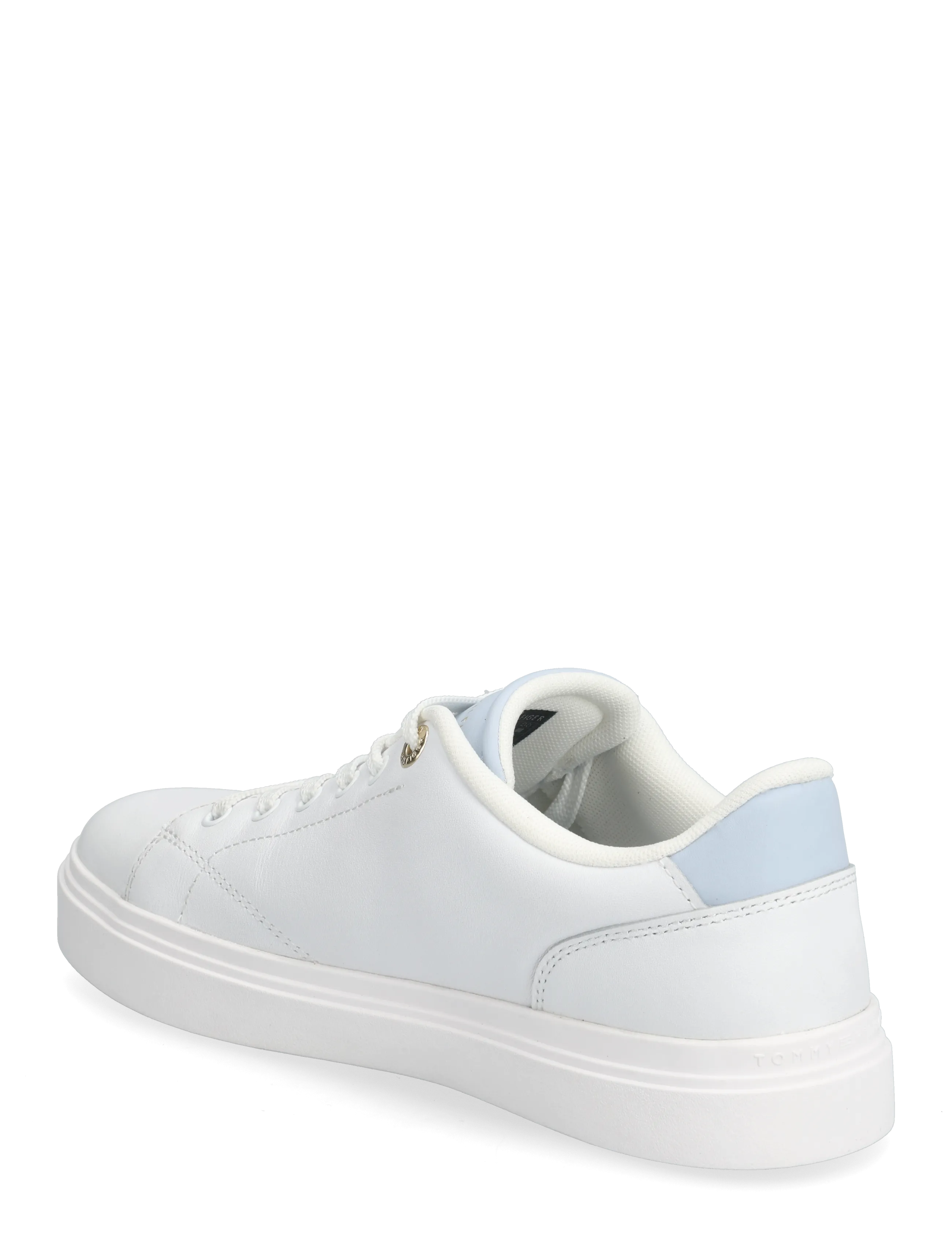 Tommy Hilfiger - TH FEMININE CUPSOLE LEATHER - konfirmationstøj - white breezy blue - 2