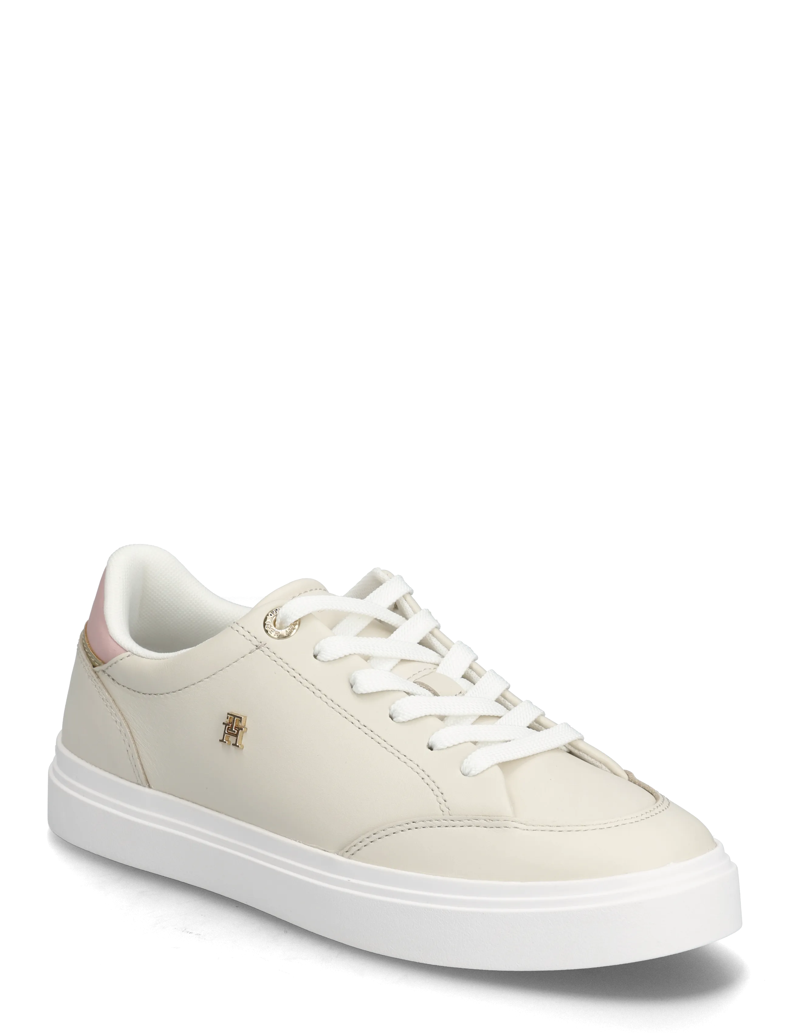 Tommy Hilfiger Th Chic Cupsole, Kvinder, Cupsole Sneakers, Cream, Str: 36