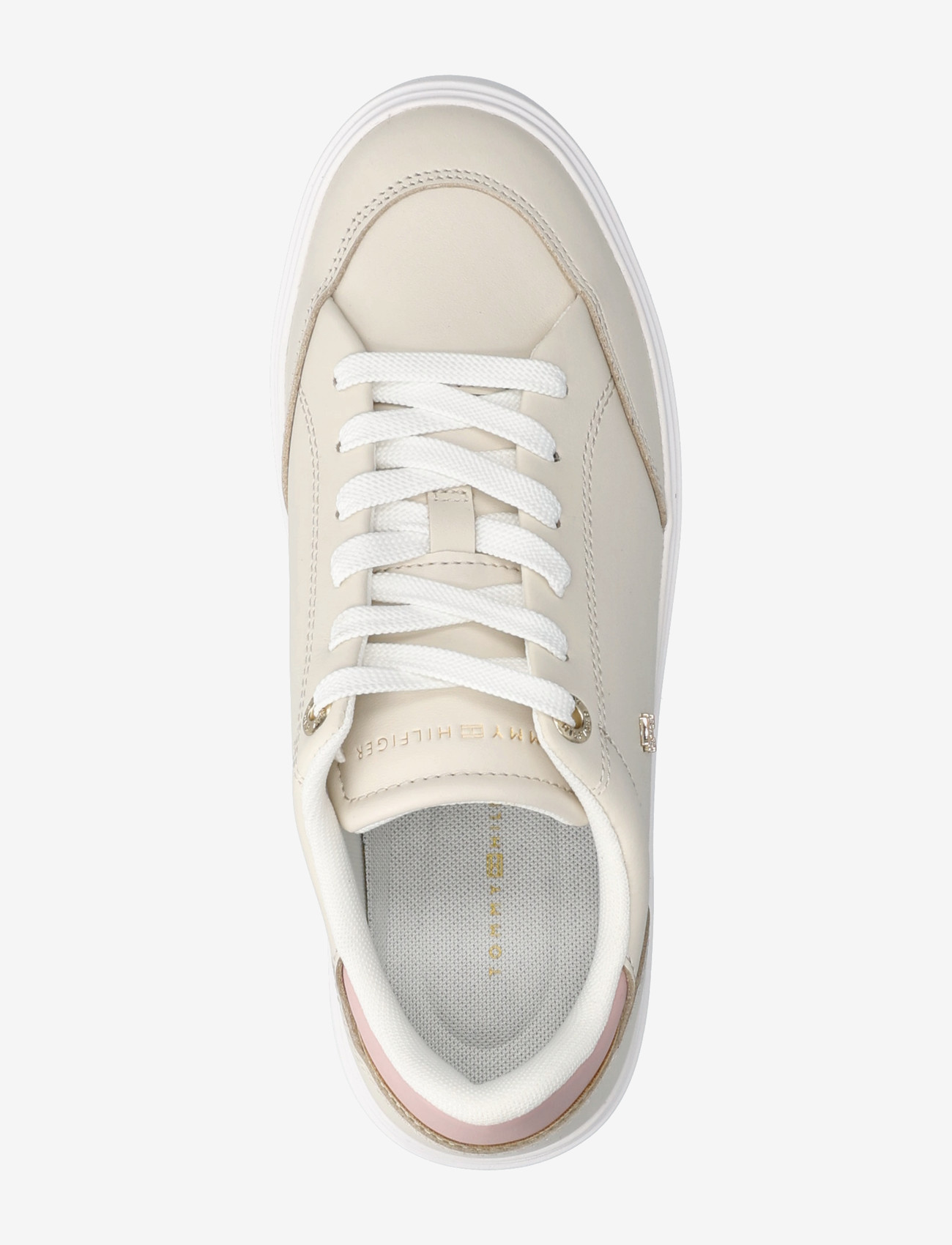 Tommy Hilfiger - TH CHIC CUPSOLE - lágir strigaskór - soft cream - 3