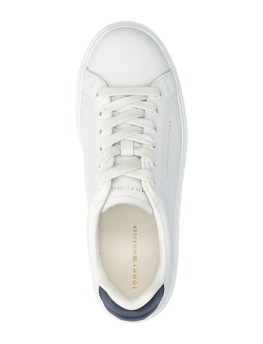 Tommy Hilfiger - TH CHIC CUPSOLE PLATFORM - konfirmation - ecru space blue - 3
