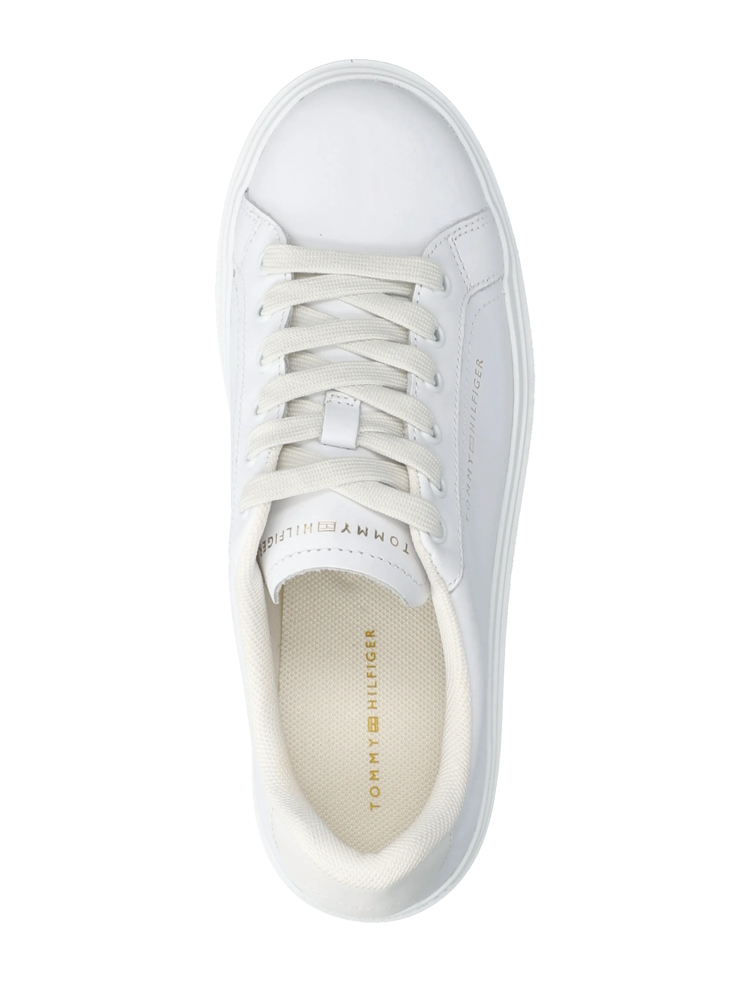 Tommy Hilfiger - TH CHIC CUPSOLE PLATFORM - konfirmation - white ecru - 3