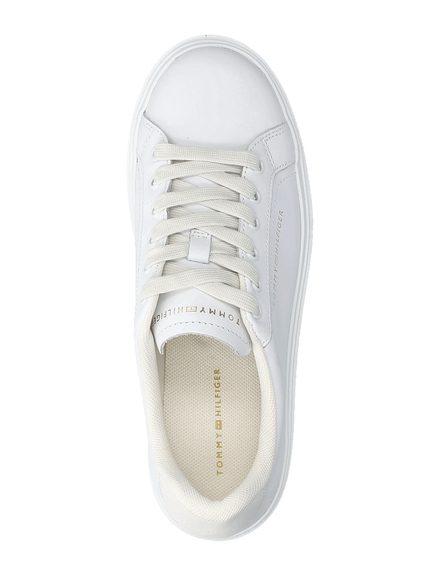 Tommy Hilfiger - TH CHIC CUPSOLE PLATFORM - konfirmation - white ecru - 3