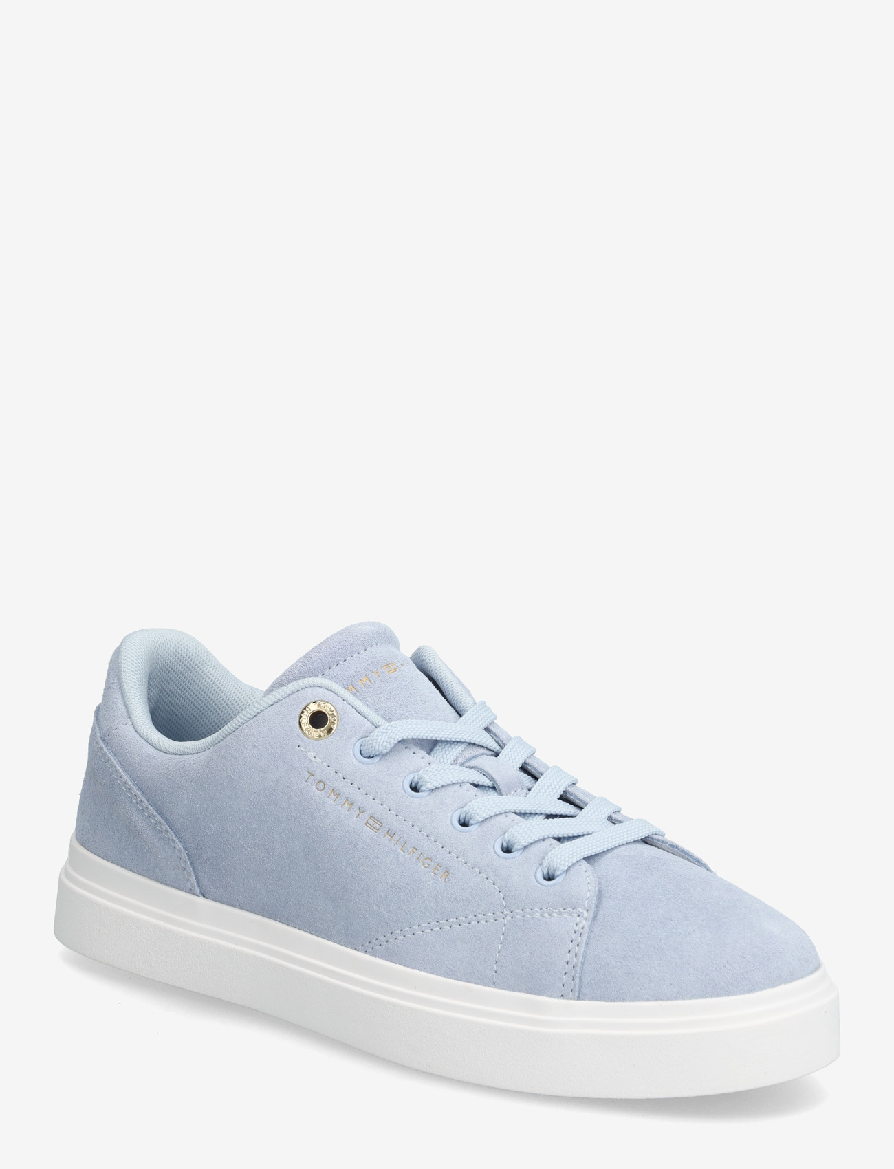 Tommy Hilfiger - TH FEMININE CUPSOLE SUEDE - niedrige sneakers - breezy blue - 0