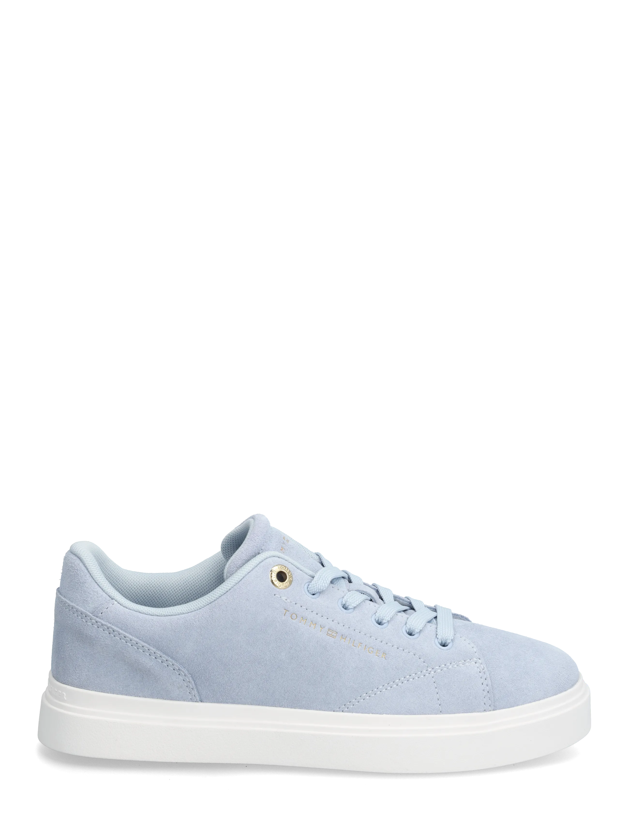 Tommy Hilfiger - TH FEMININE CUPSOLE SUEDE - lave sneakers - breezy blue - 1