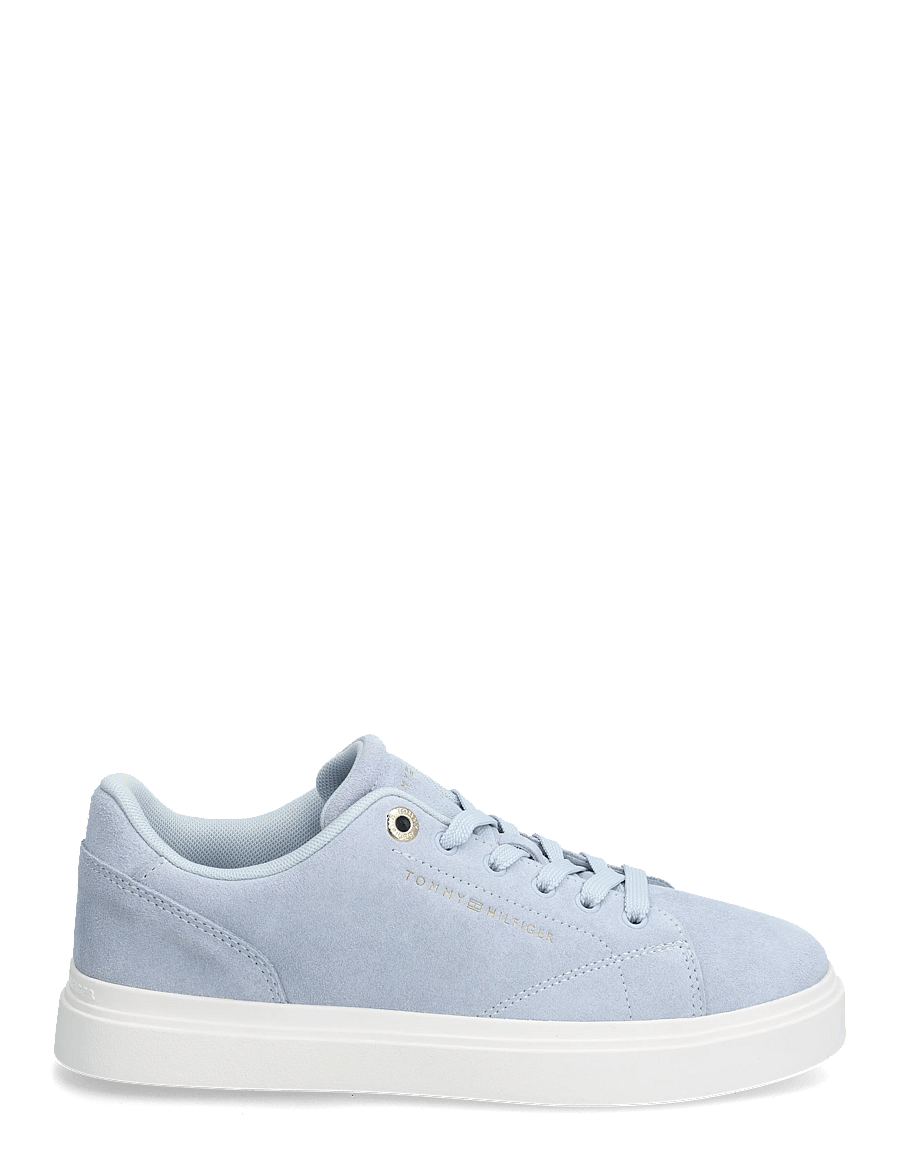 Tommy Hilfiger - TH FEMININE CUPSOLE SUEDE - laisvalaikio batai žemu aulu - breezy blue - 1