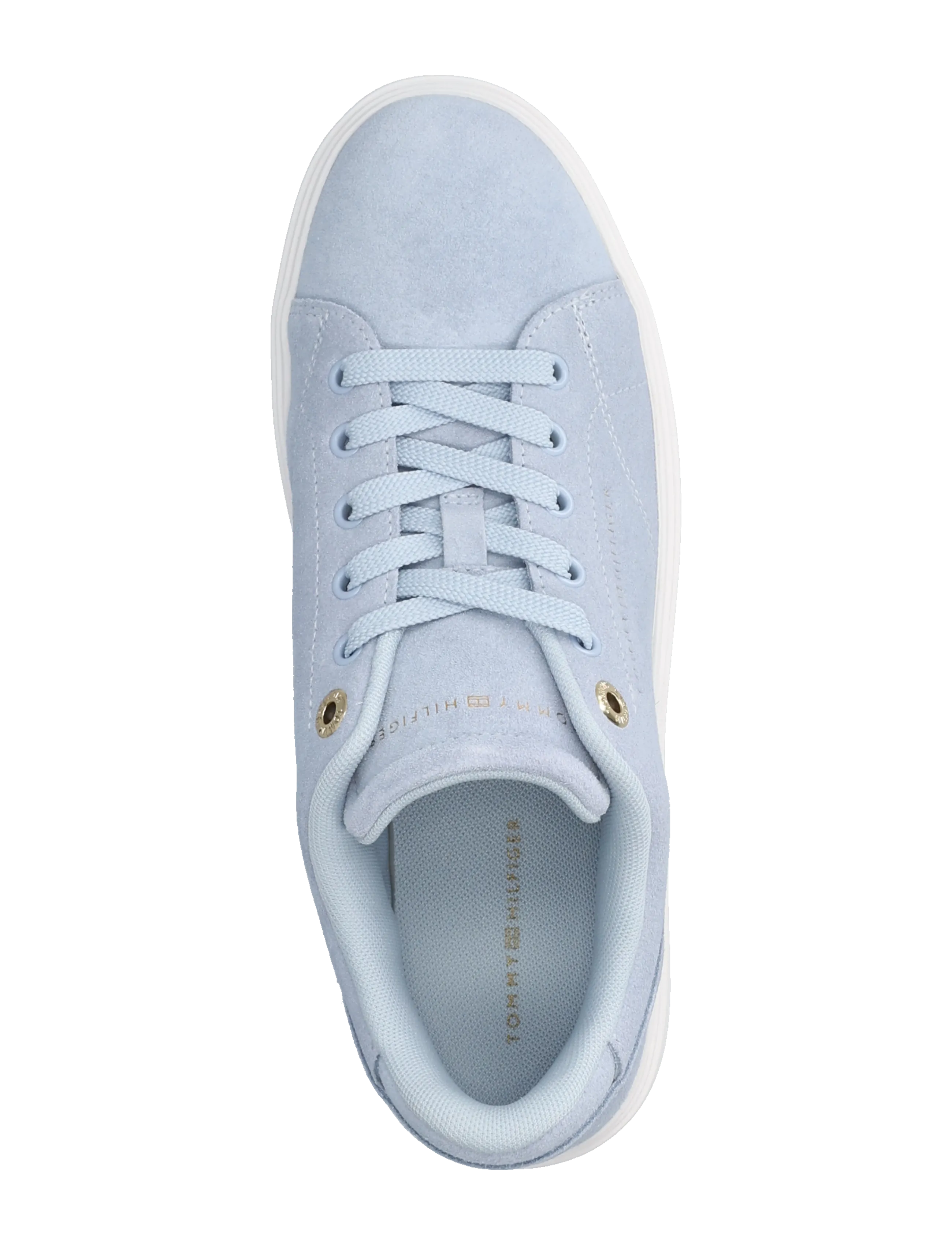 Tommy Hilfiger - TH FEMININE CUPSOLE SUEDE - lave sneakers - breezy blue - 3