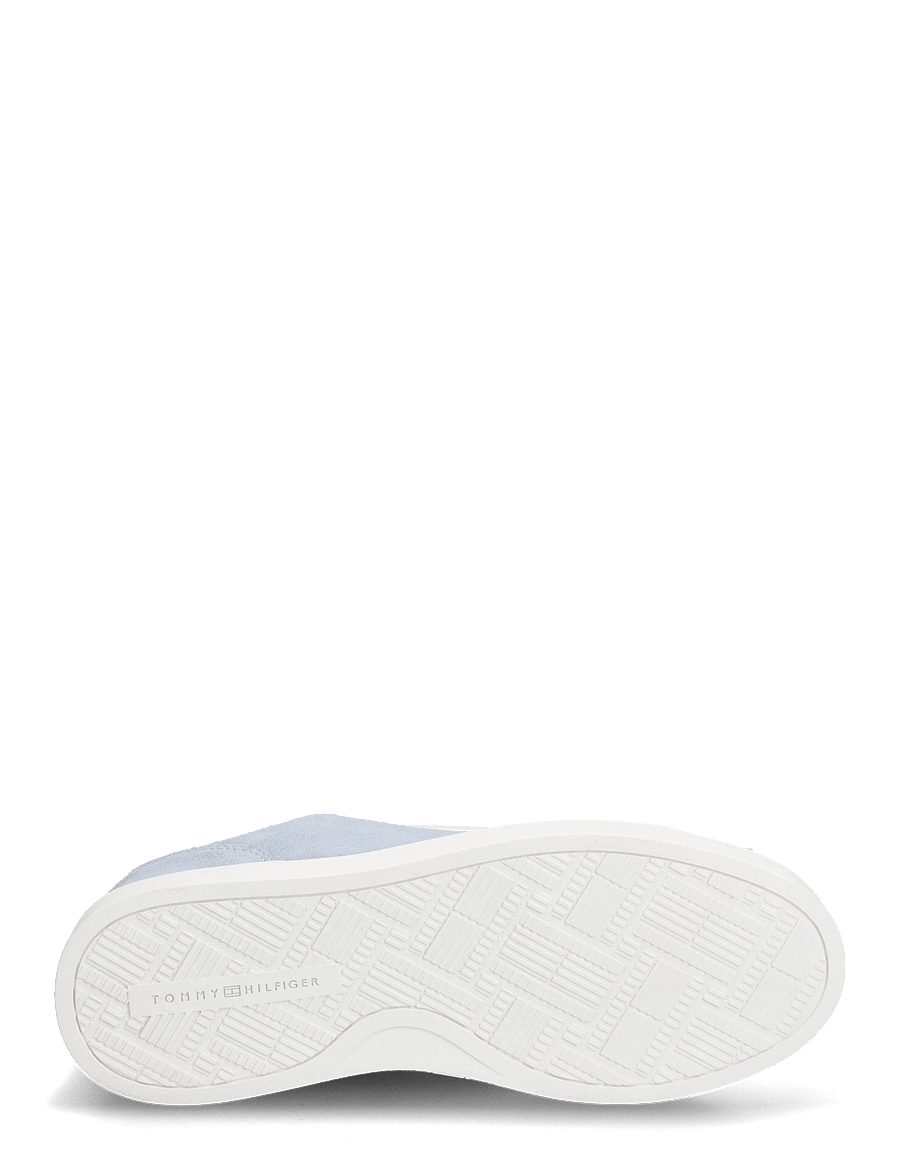 Tommy Hilfiger - TH FEMININE CUPSOLE SUEDE - laisvalaikio batai žemu aulu - breezy blue - 4