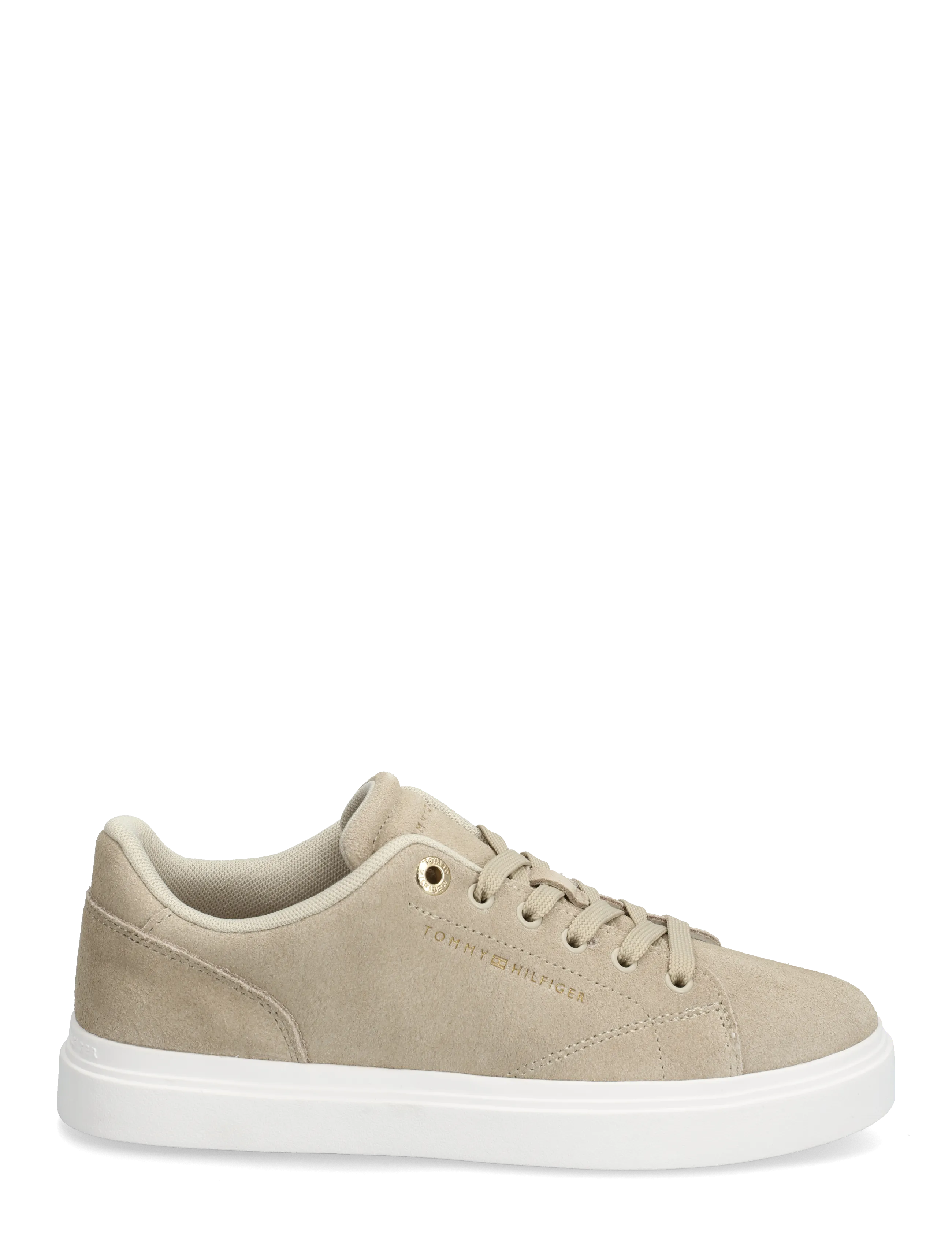 Tommy Hilfiger - TH FEMININE CUPSOLE SUEDE - lave sneakers - sandalwood - 1