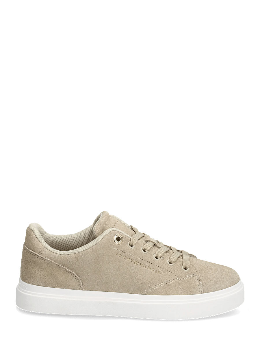 Tommy Hilfiger - TH FEMININE CUPSOLE SUEDE - madala säärega tossud - sandalwood - 1