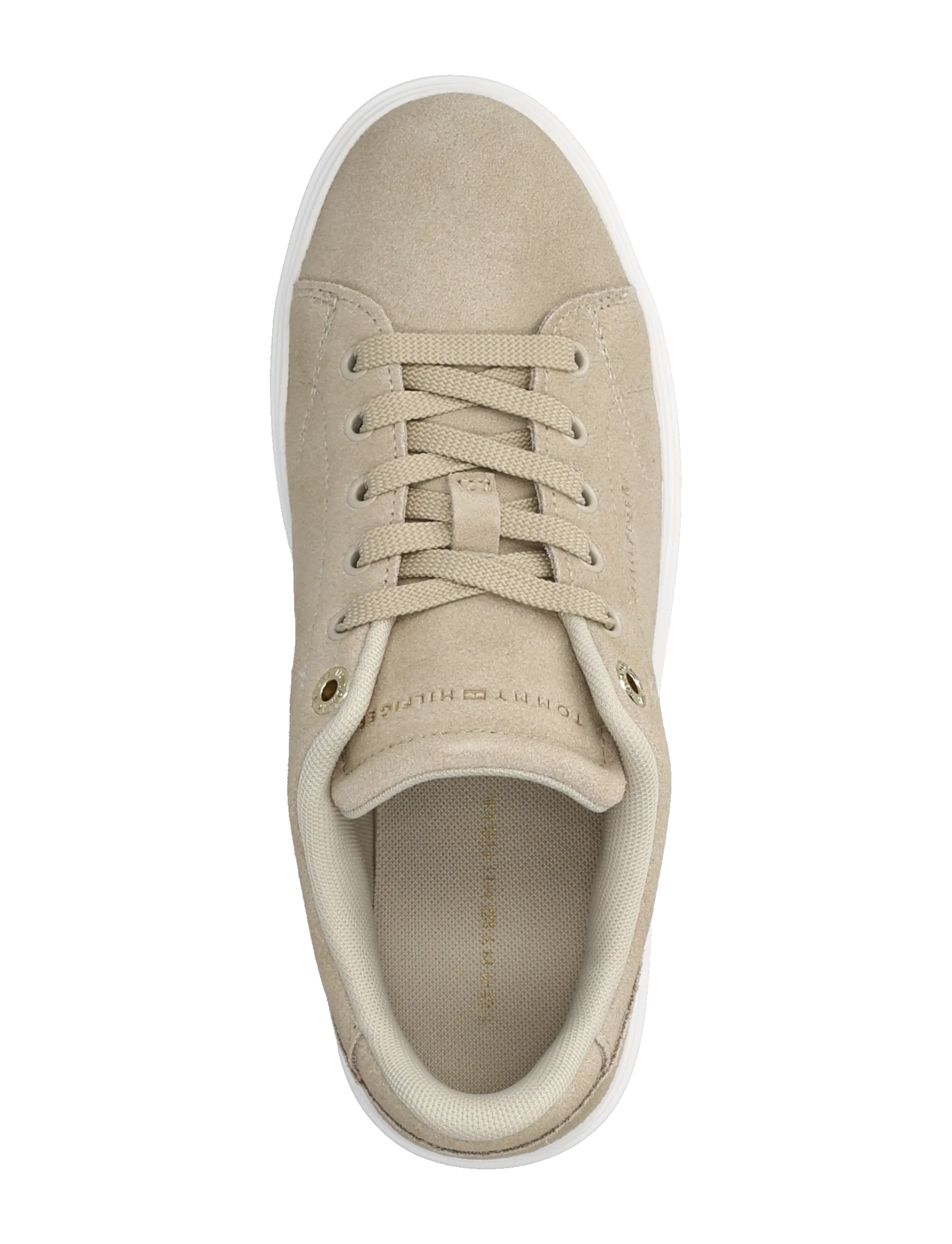 Tommy Hilfiger - TH FEMININE CUPSOLE SUEDE - lave sneakers - sandalwood - 3