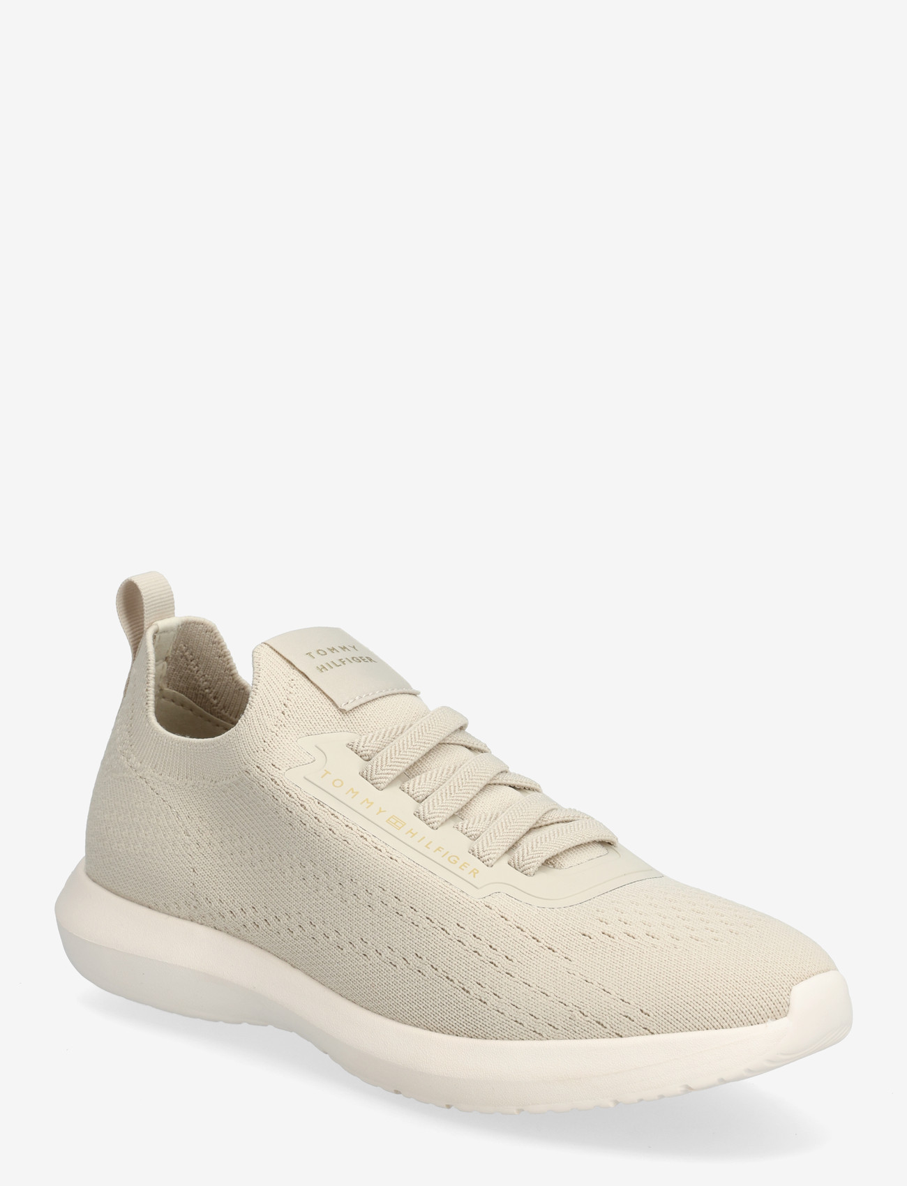 Tommy Hilfiger - TH KNIT EXTRALIGHT RUNNER - låga sneakers - classic beige - 0