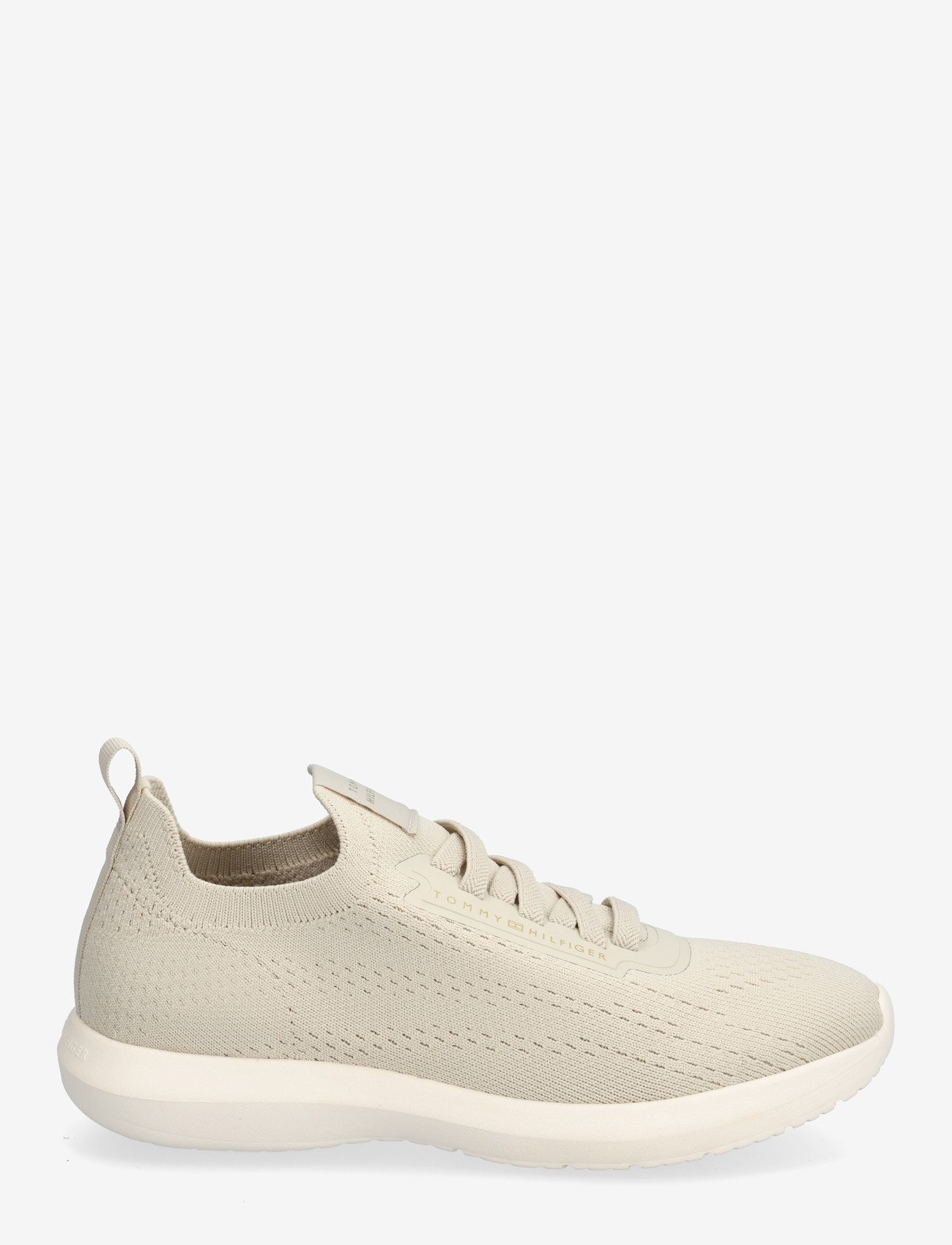 Tommy Hilfiger - TH KNIT EXTRALIGHT RUNNER - låga sneakers - classic beige - 1