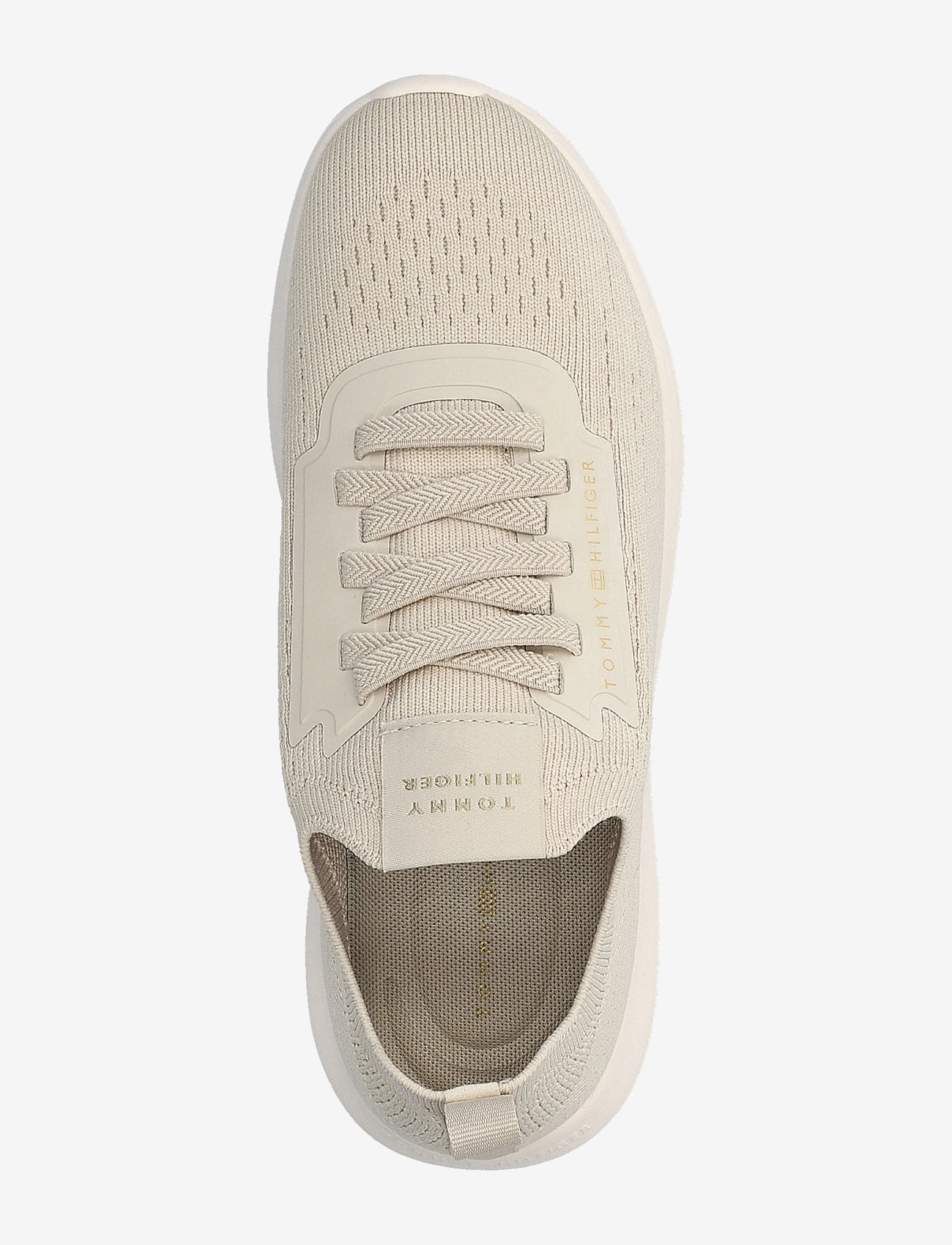Tommy Hilfiger - TH KNIT EXTRALIGHT RUNNER - låga sneakers - classic beige - 3