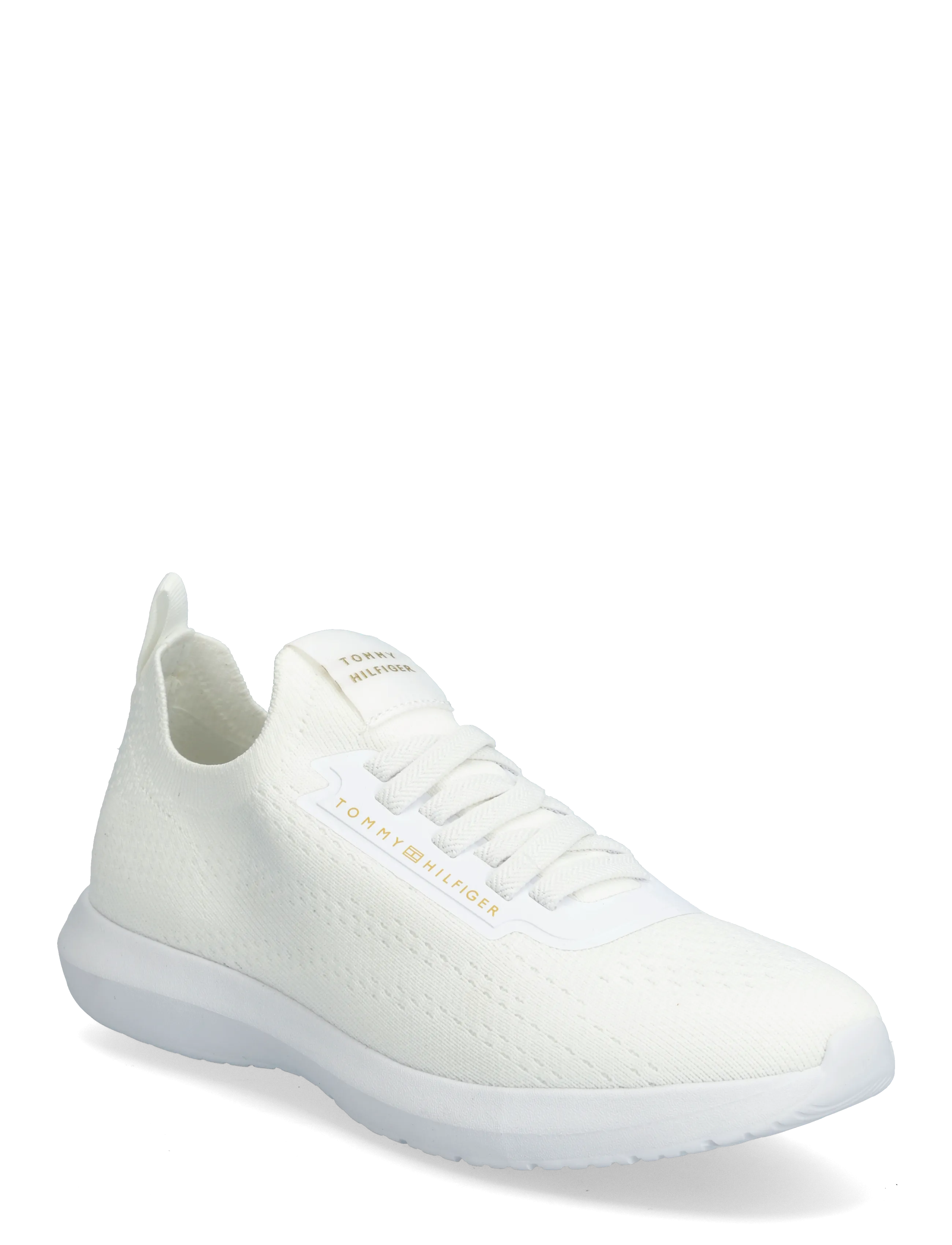 Tommy Hilfiger Th Knit Extralight Runner, Kvinder, Strikket Runner, Hvid, Str: 41