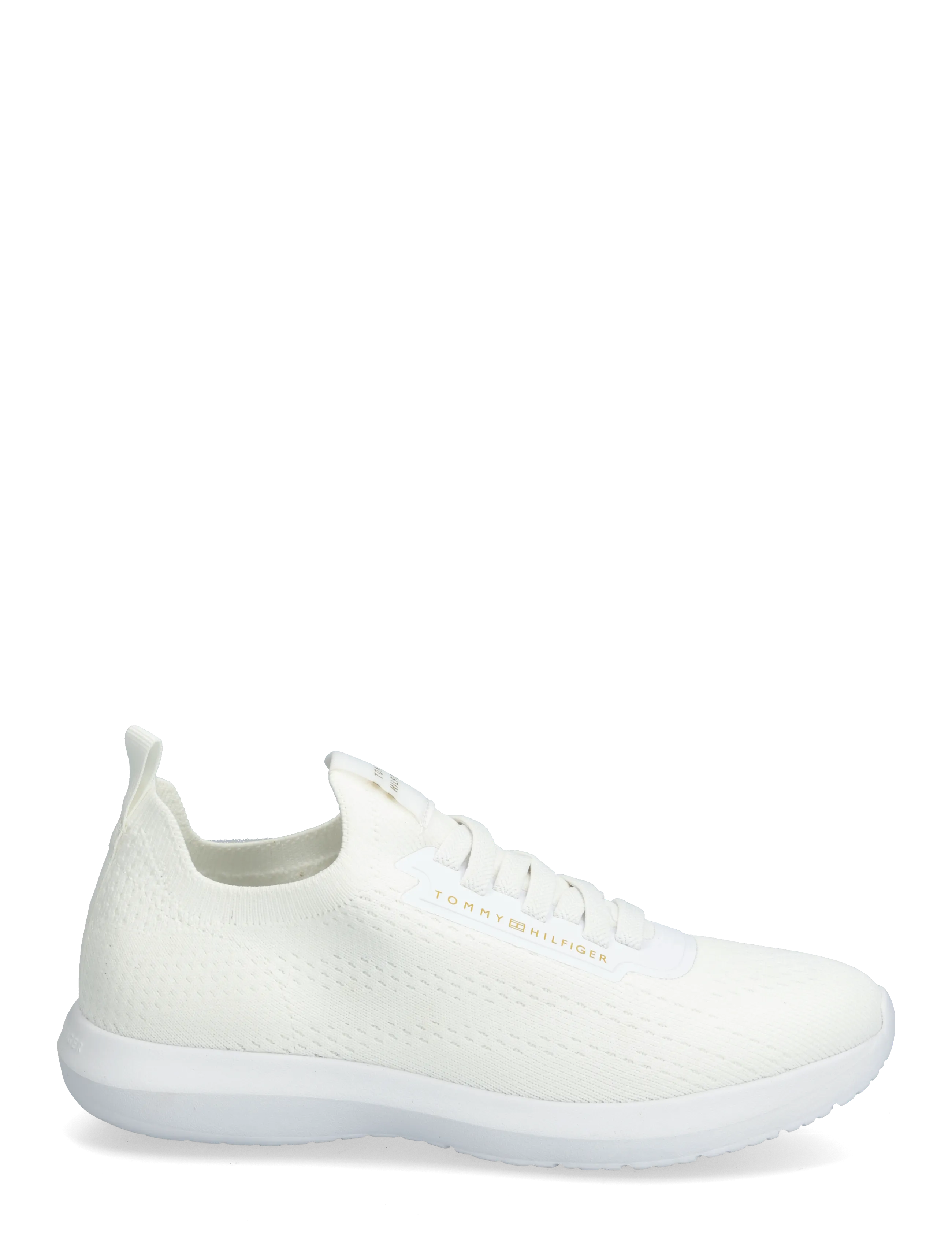 Tommy Hilfiger - TH KNIT EXTRALIGHT RUNNER - lave sneakers - white - 1