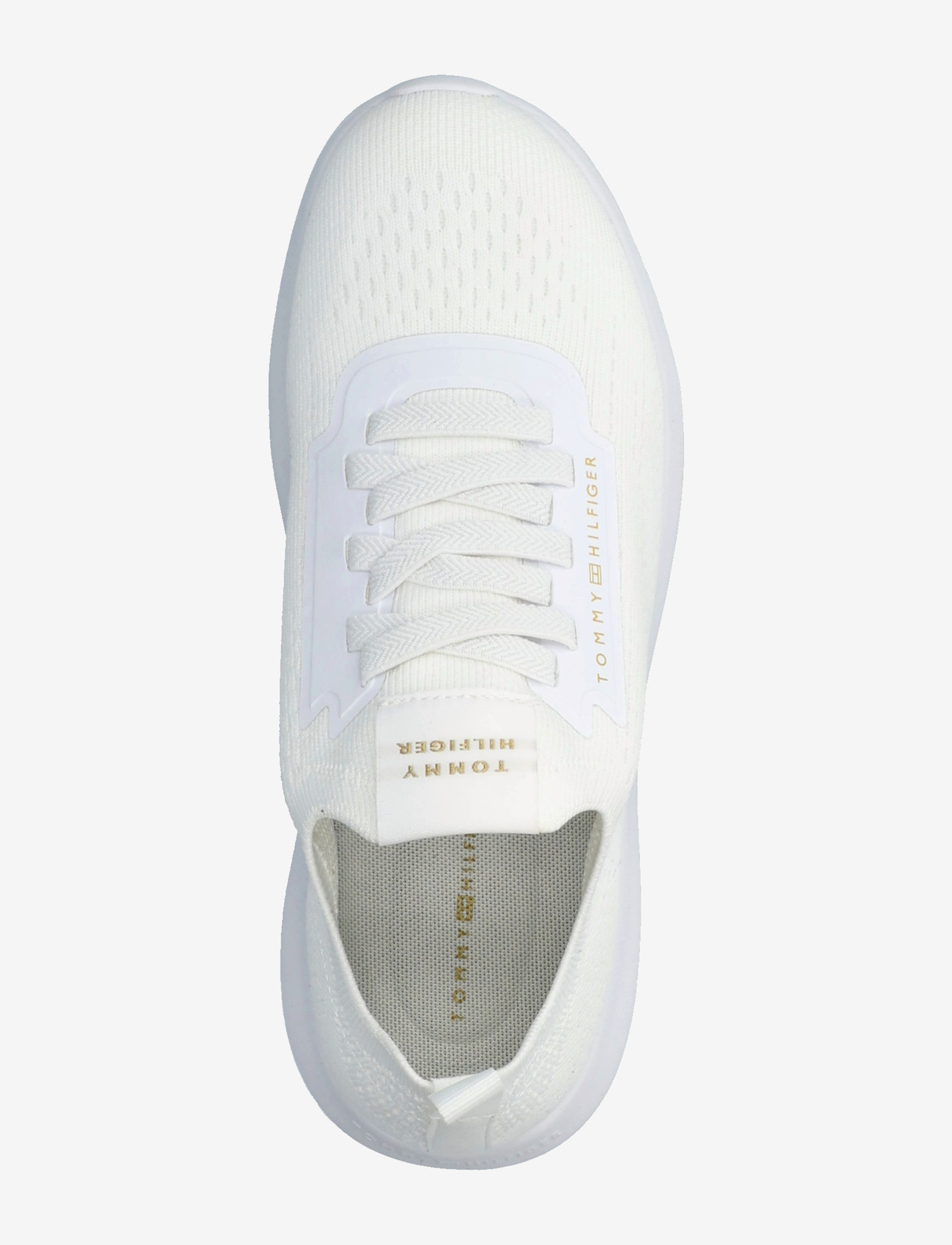 Tommy Hilfiger - TH KNIT EXTRALIGHT RUNNER - låga sneakers - white - 3