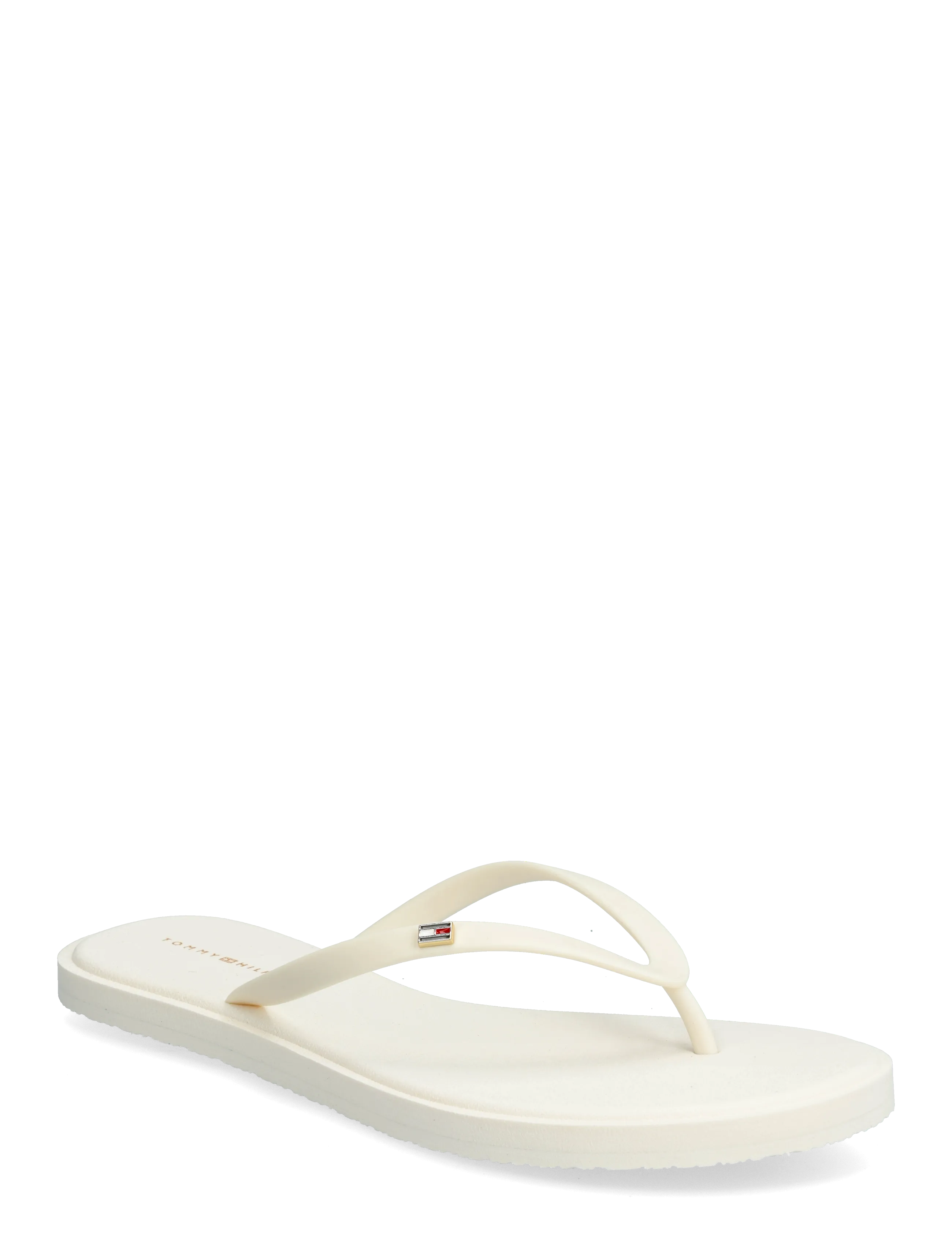 Tommy Hilfiger Th Scandi Summer Sandal, Kvinder, Klipklap, Cream, Str: 40