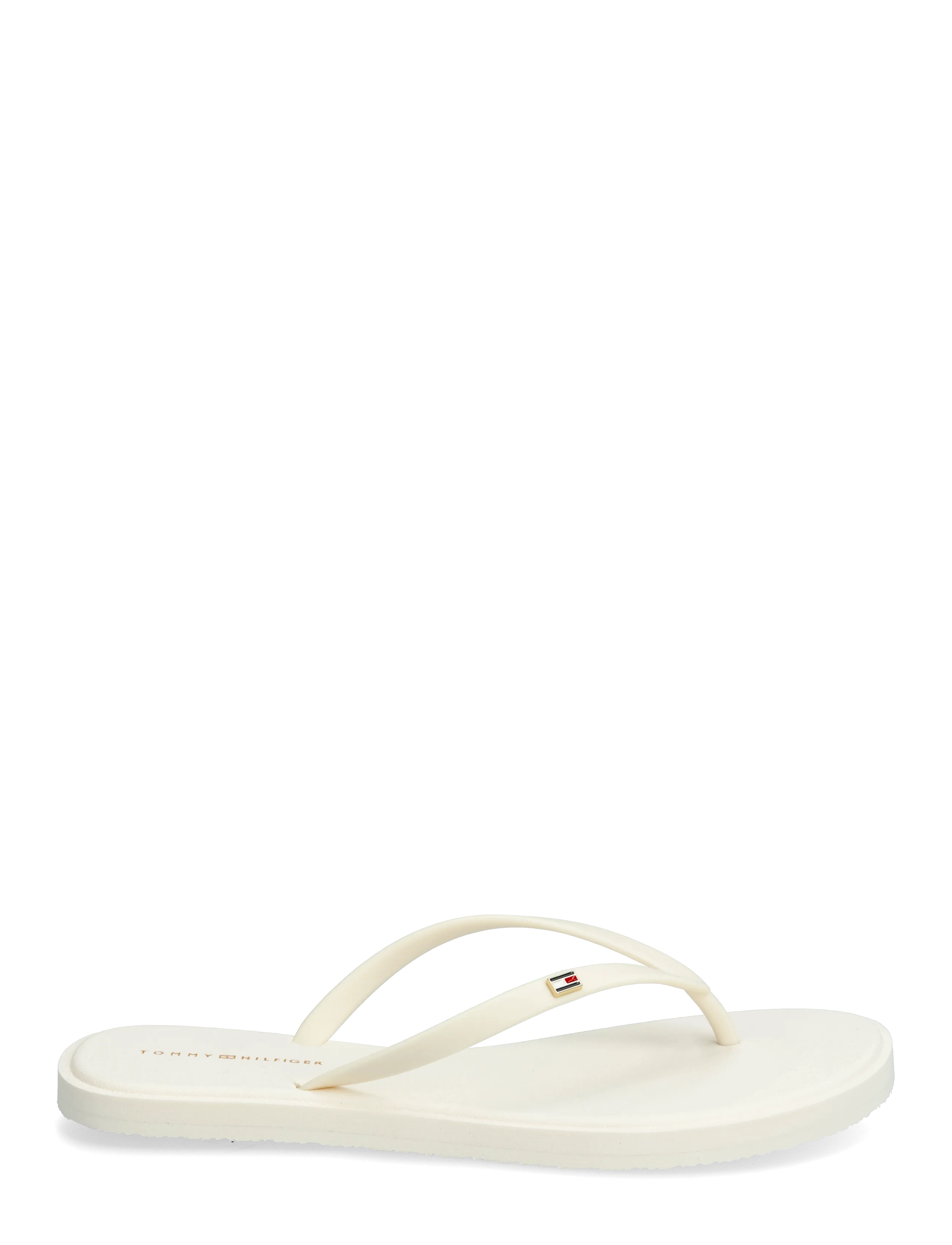 Tommy Hilfiger - TH SCANDI SUMMER SANDAL - klipklapper - ecru - 1