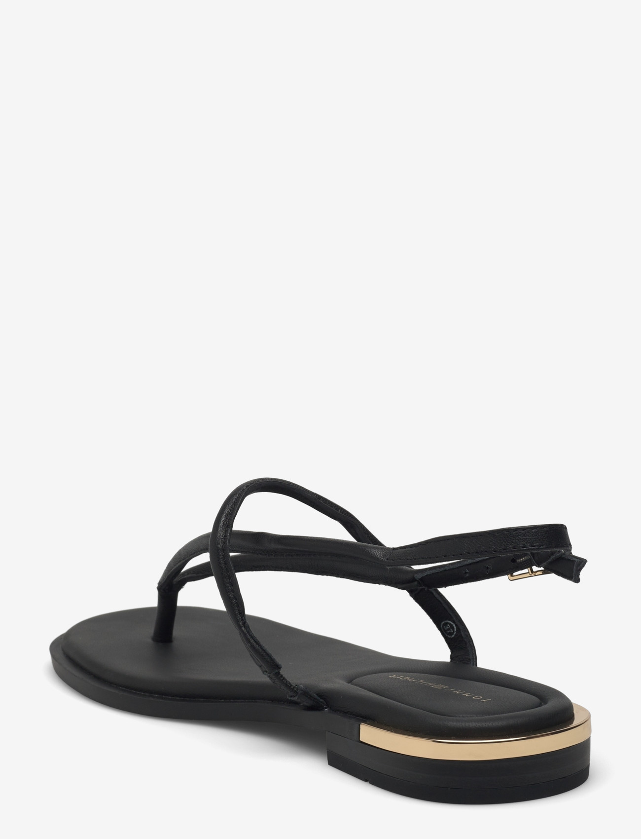 Tommy Hilfiger - GOLD HEEL DRESSY SANDAL - black - 2