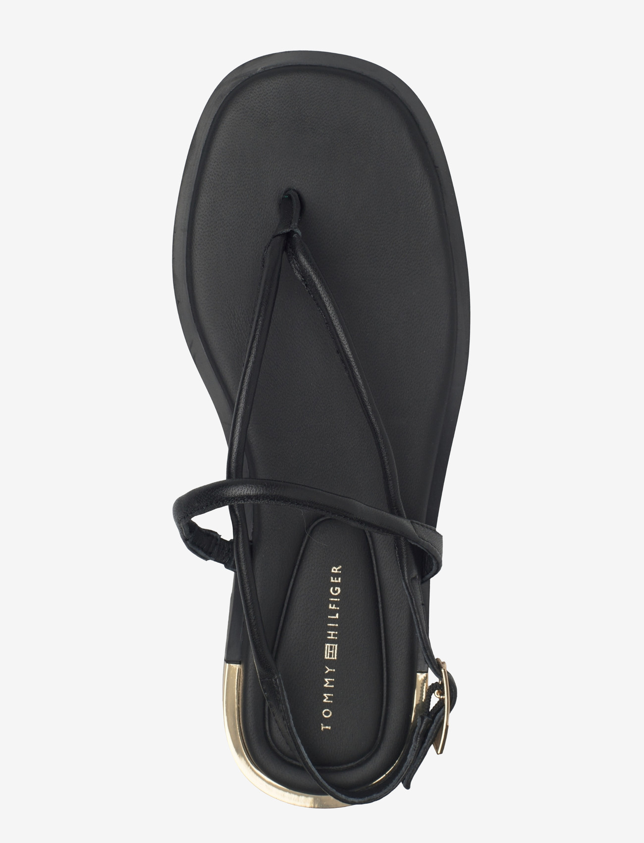 Tommy Hilfiger - GOLD HEEL DRESSY SANDAL - black - 3