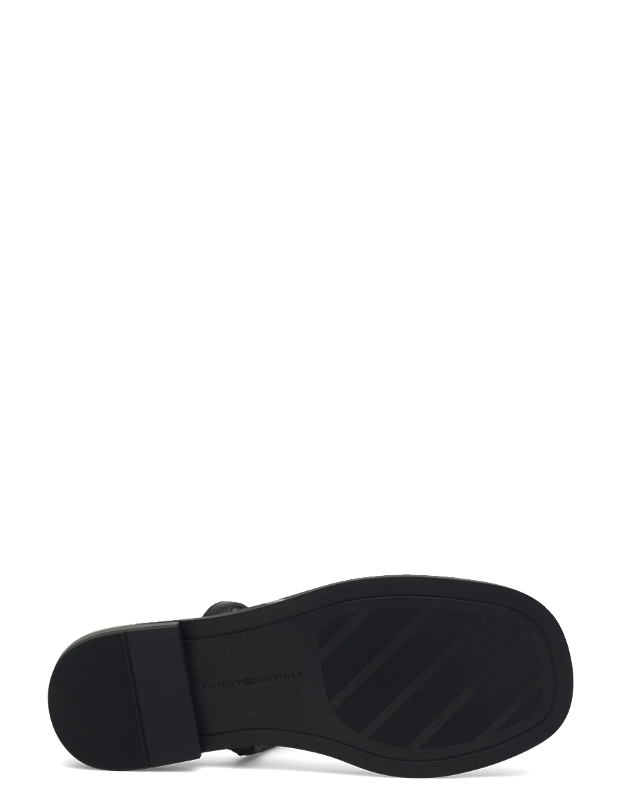 Tommy Hilfiger - GOLD HEEL DRESSY SANDAL - madalad sandaalid - black - 4