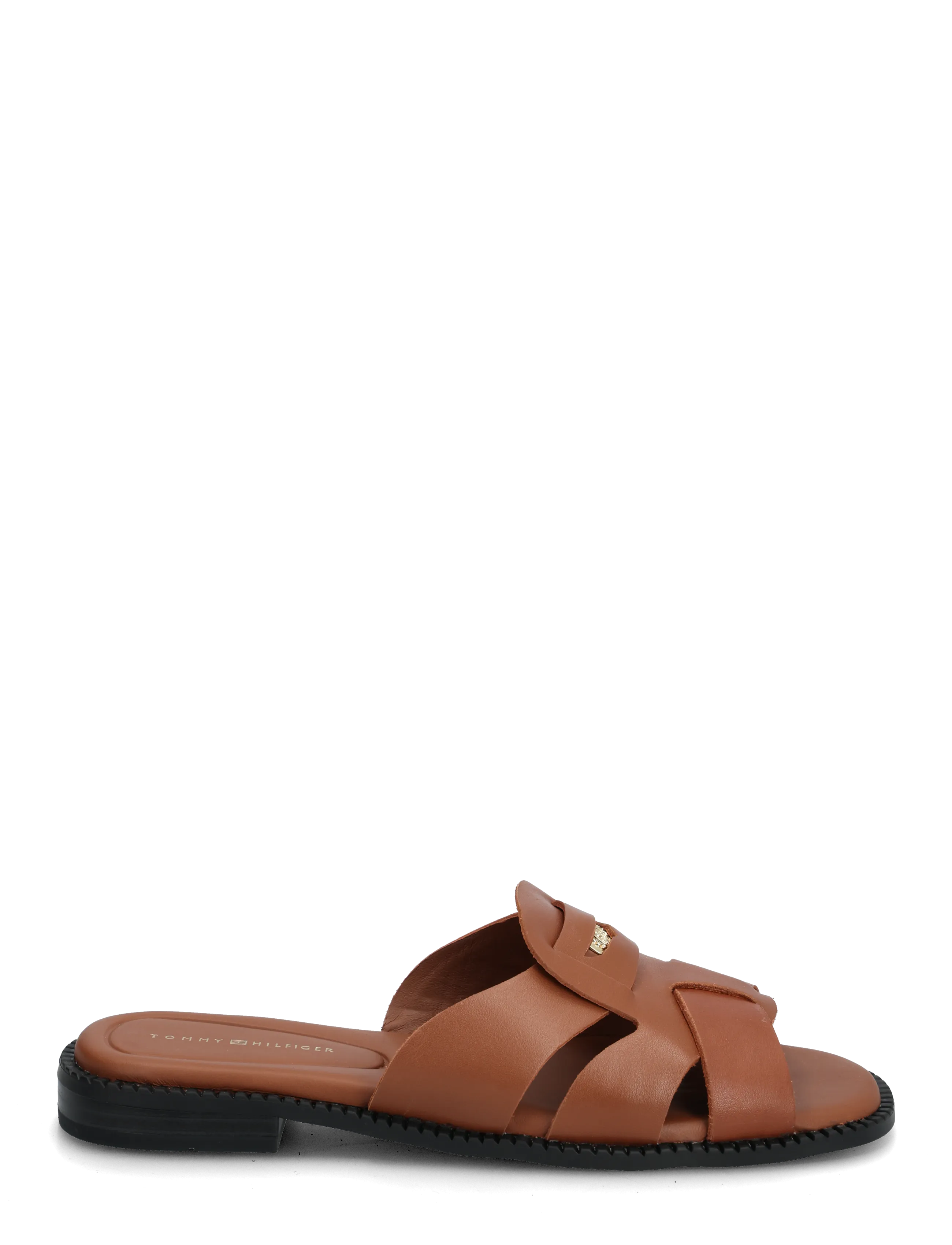 Tommy Hilfiger - COIN LEATHER SANDAL - flade sandaler - warm bronze - 2