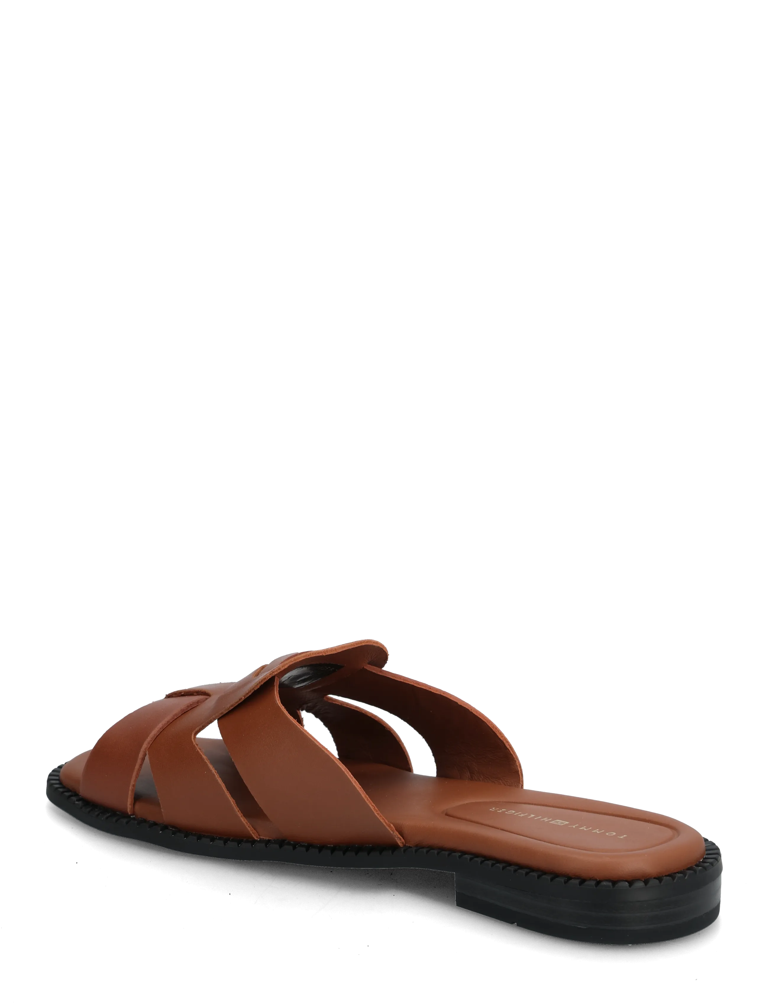 Tommy Hilfiger - COIN LEATHER SANDAL - flade sandaler - warm bronze - 3