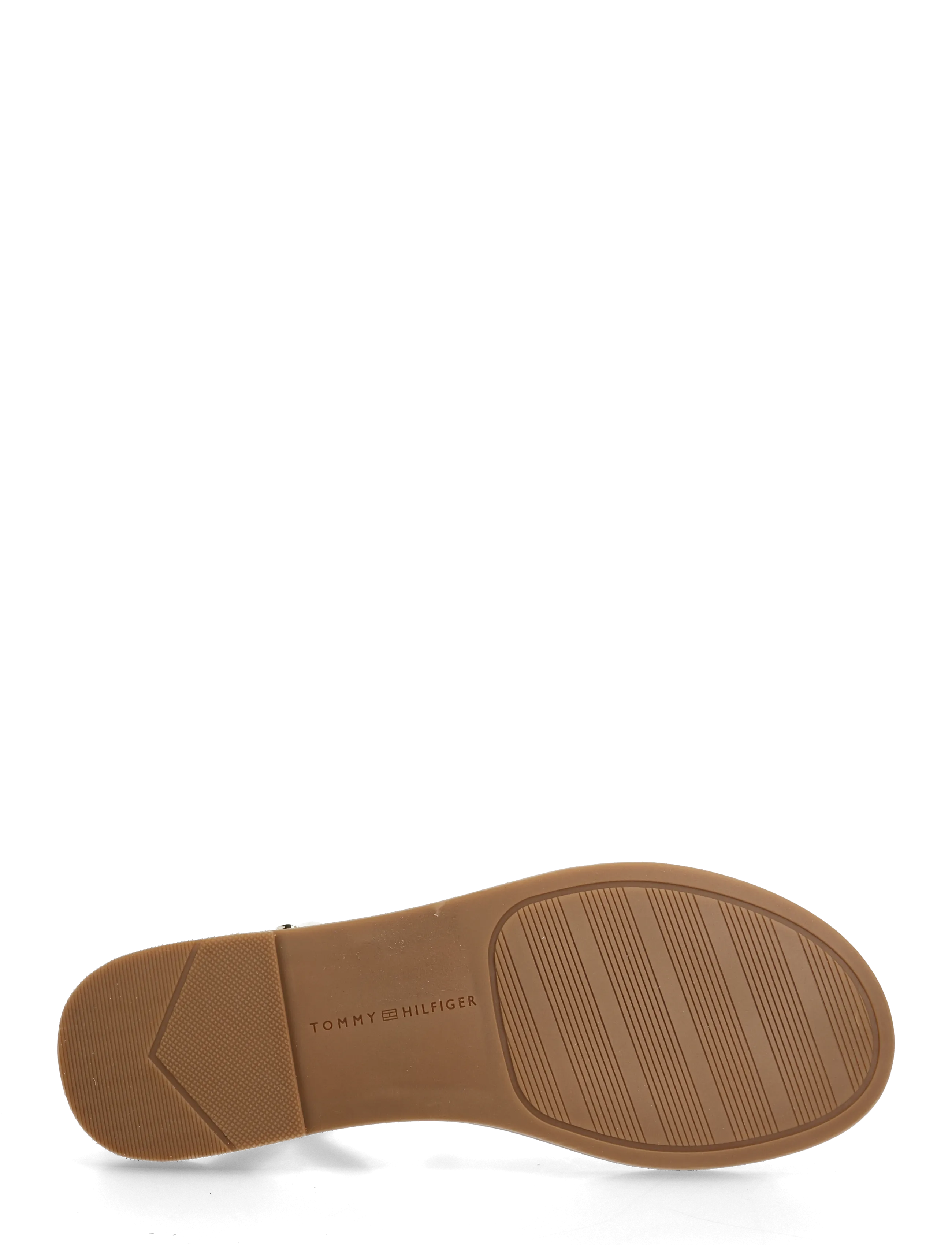 Tommy Hilfiger - LEATHER THONG SANDAL - kontsata sandaalid - ecru - 4
