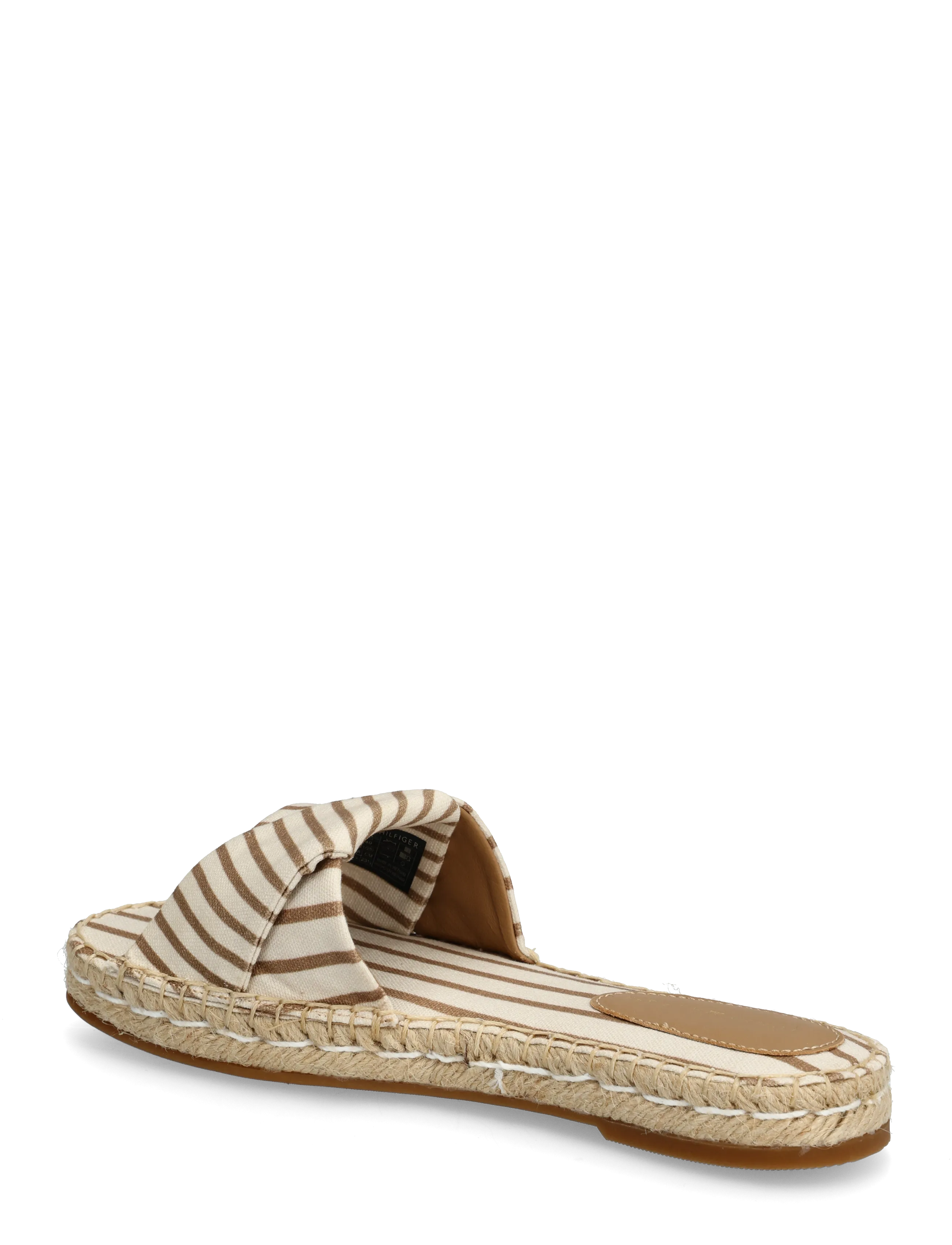 Tommy Hilfiger - ESPADRILLE MULE SANDAL STRIPES - flade sandaler - soft cream - 2
