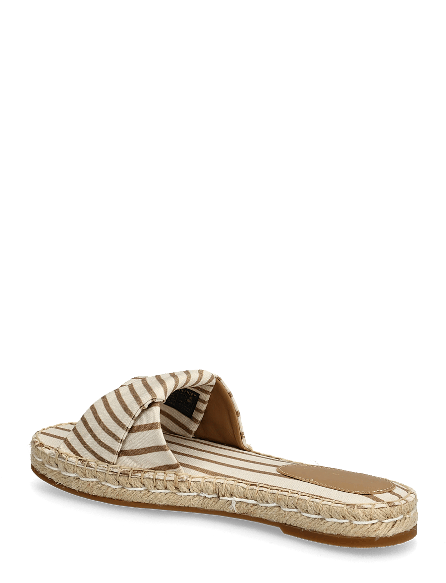 Tommy Hilfiger - ESPADRILLE MULE SANDAL STRIPES - flache sandalen - soft cream - 2