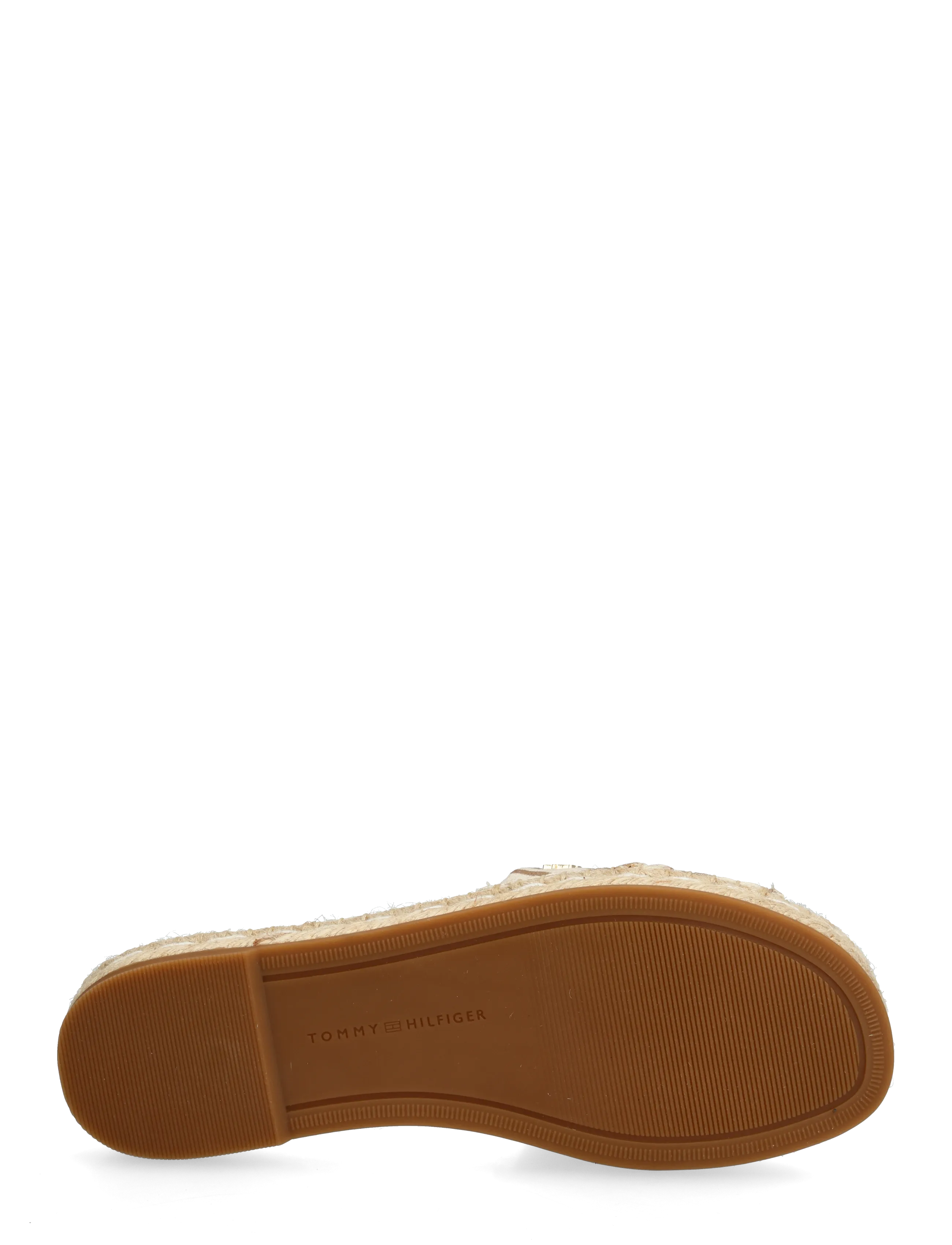 Tommy Hilfiger - ESPADRILLE MULE SANDAL STRIPES - flade sandaler - soft cream - 4