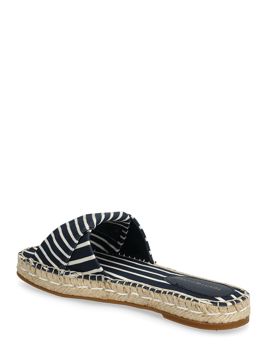 Tommy Hilfiger - ESPADRILLE MULE SANDAL STRIPES - flache sandalen - space blue - 2
