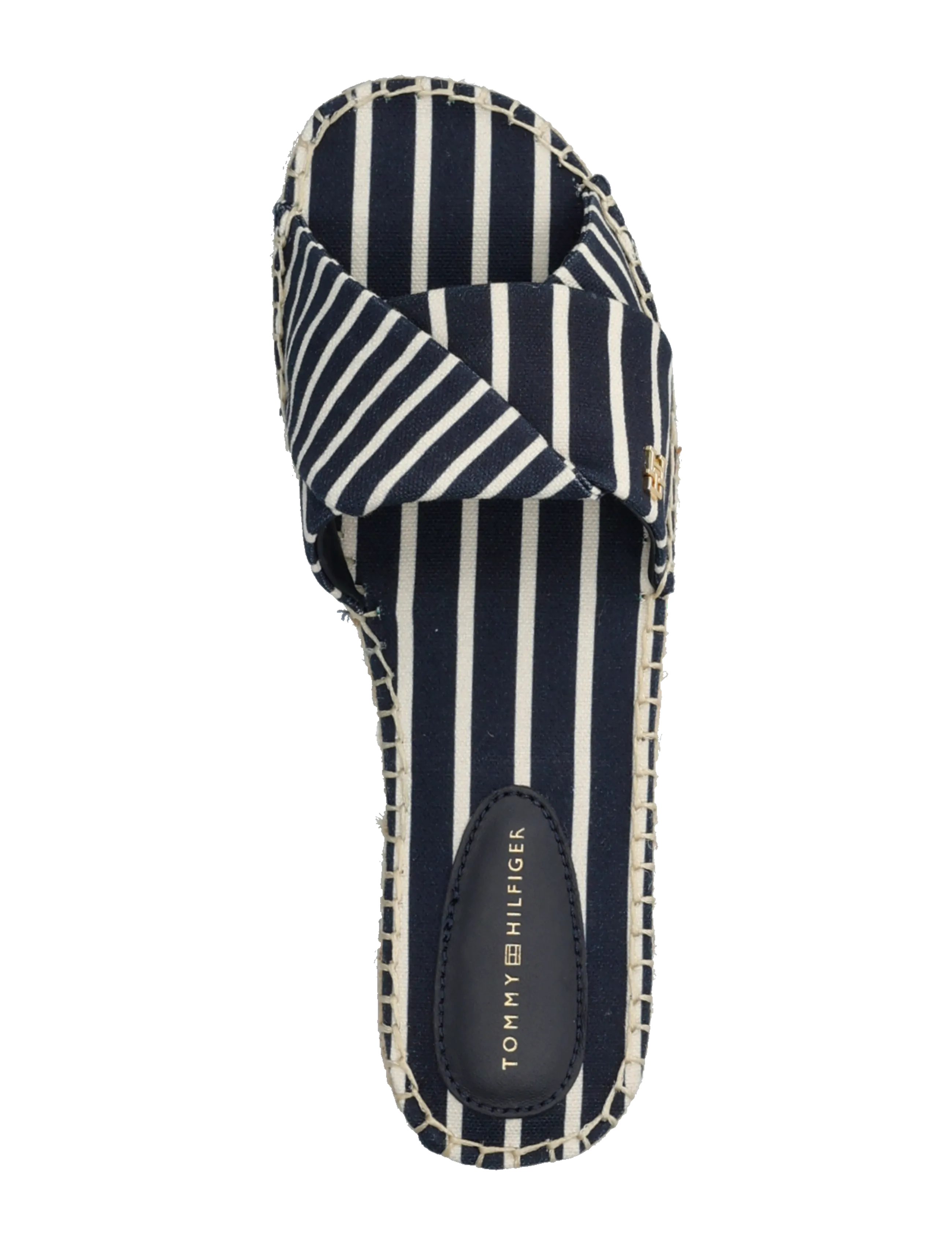 Tommy Hilfiger - ESPADRILLE MULE SANDAL STRIPES - flade sandaler - space blue - 3