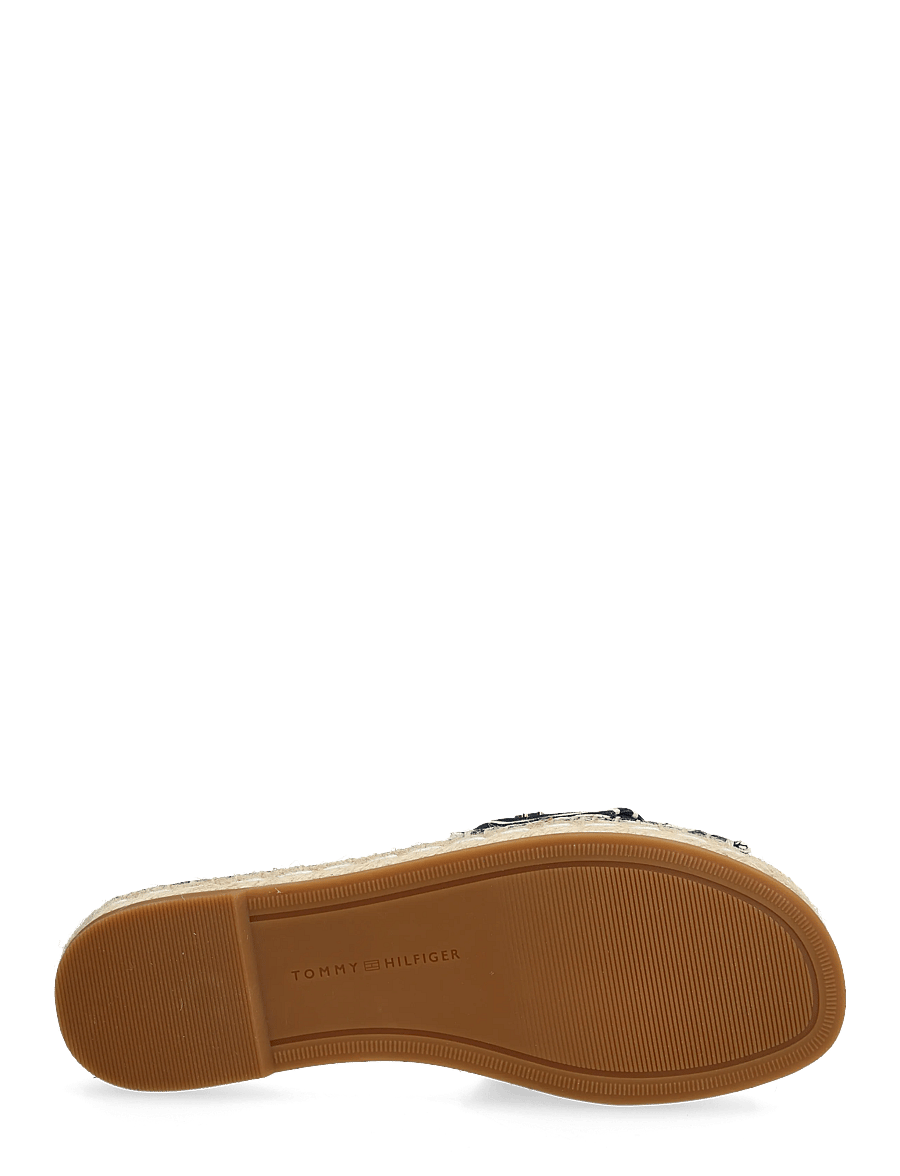 Tommy Hilfiger - ESPADRILLE MULE SANDAL STRIPES - flache sandalen - space blue - 4