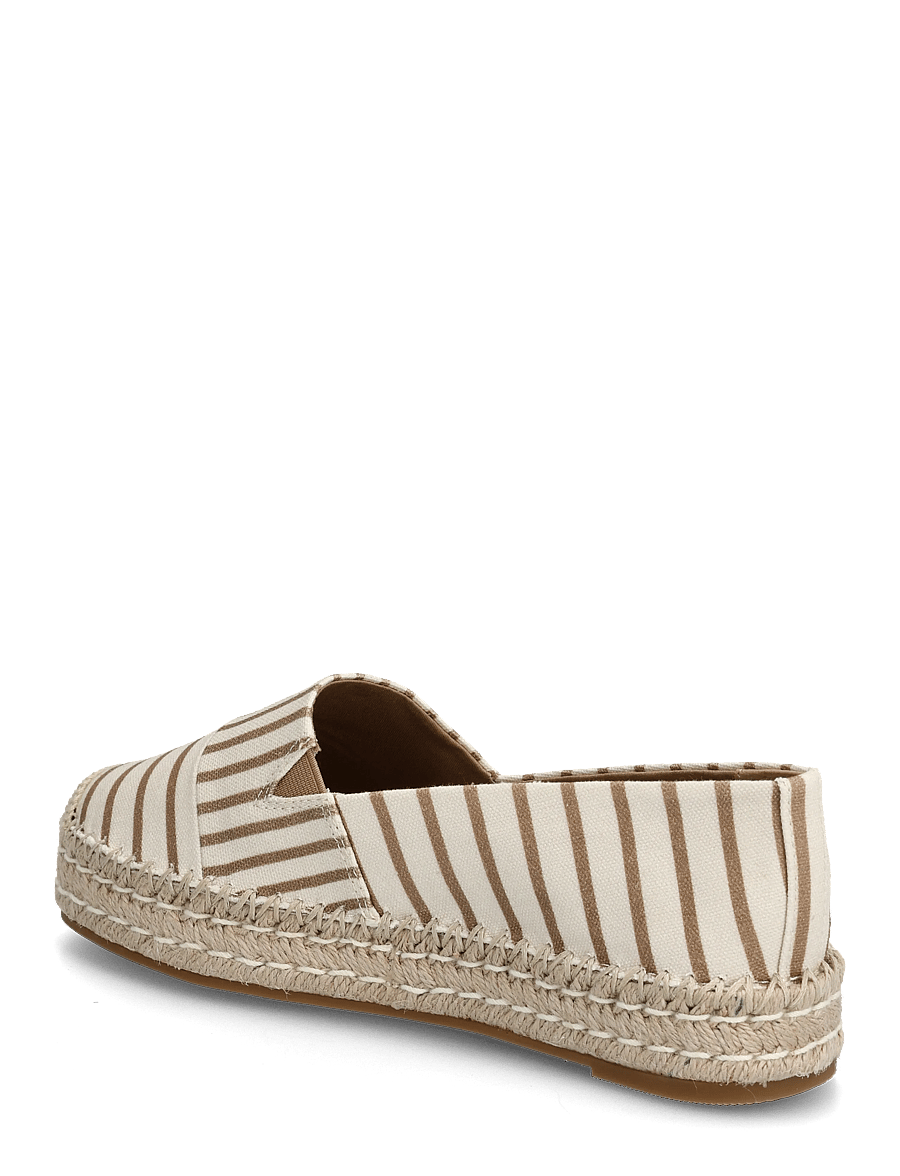 Tommy Hilfiger - TH PLATFORM ESPADRILLE STRIPES - espadrillid - soft cream - 2