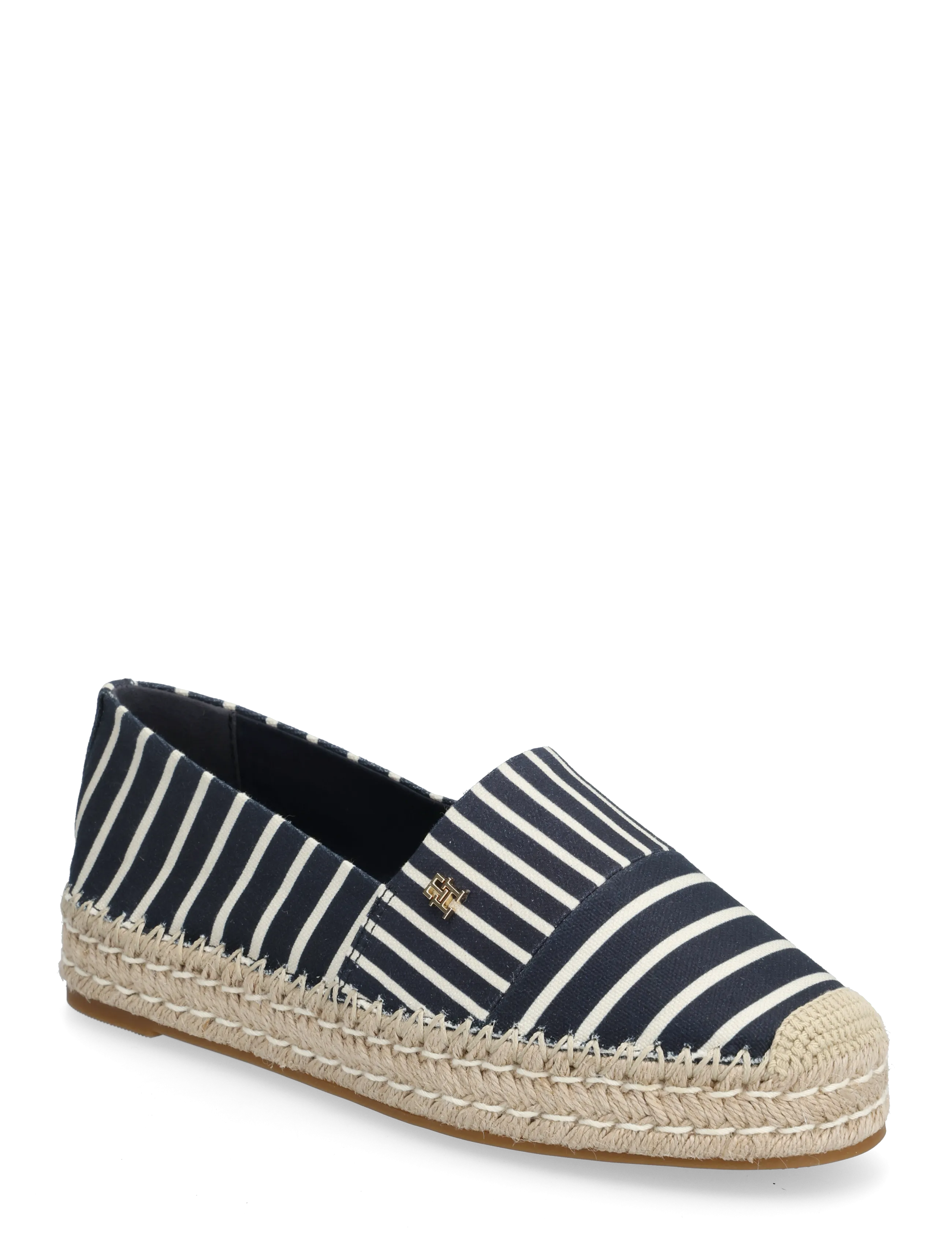 Tommy Hilfiger TH PLATFORM ESPADRILLE STRIPES - Espadrilles - SPACE BLUE / navy