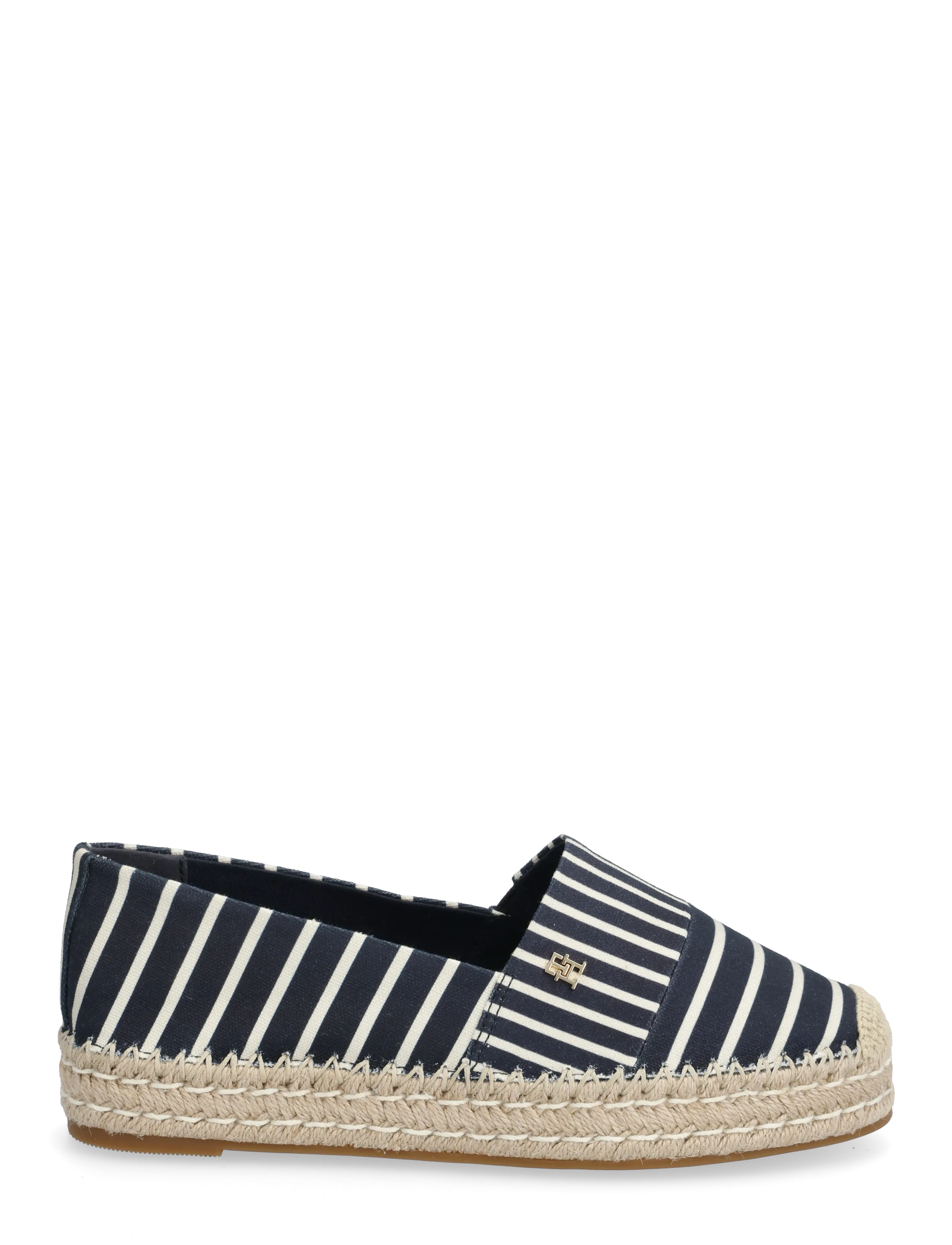 Tommy Hilfiger - TH PLATFORM ESPADRILLE STRIPES - espadrilles - space blue - 1