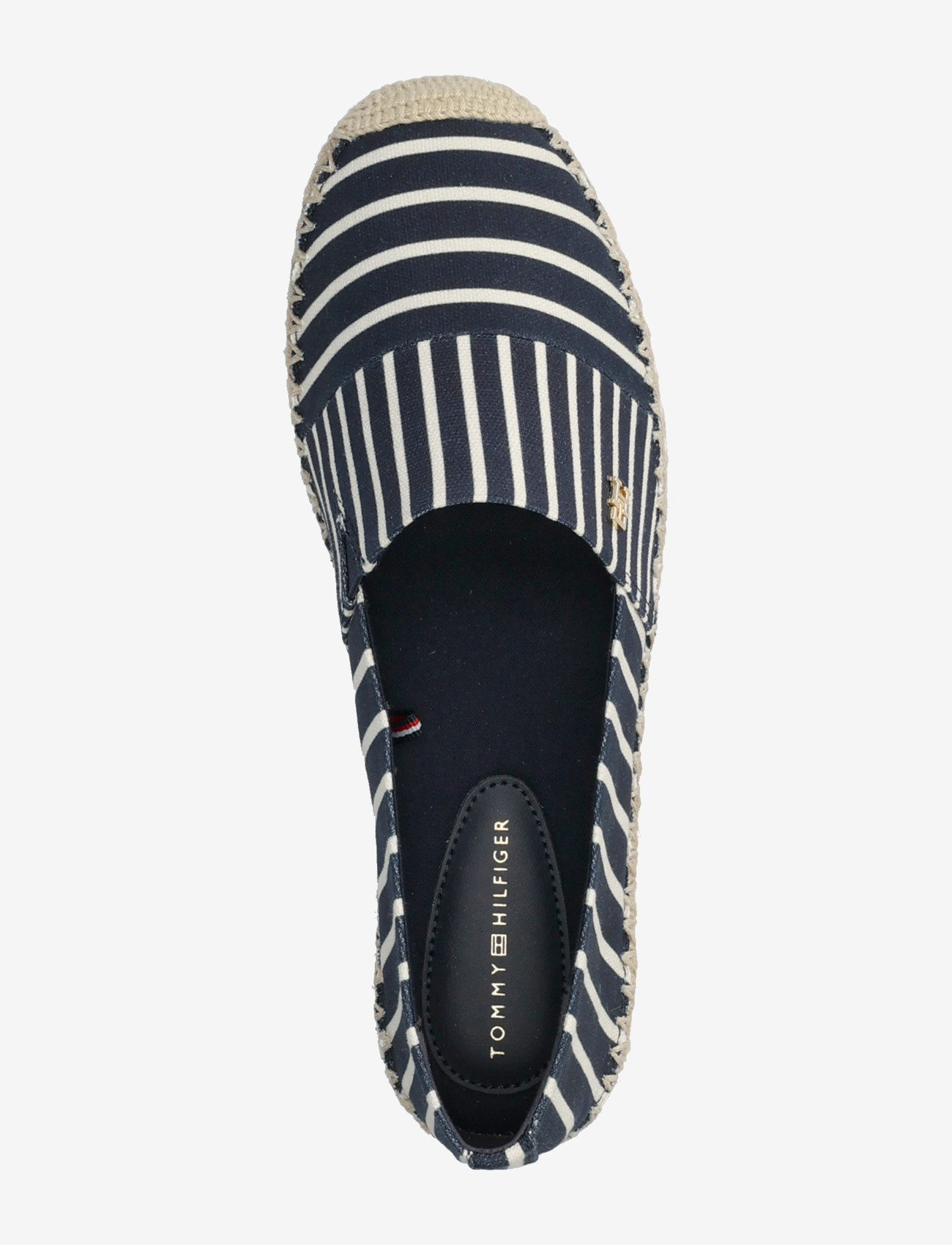 Tommy Hilfiger - TH PLATFORM ESPADRILLE STRIPES - espadrillid - space blue - 3