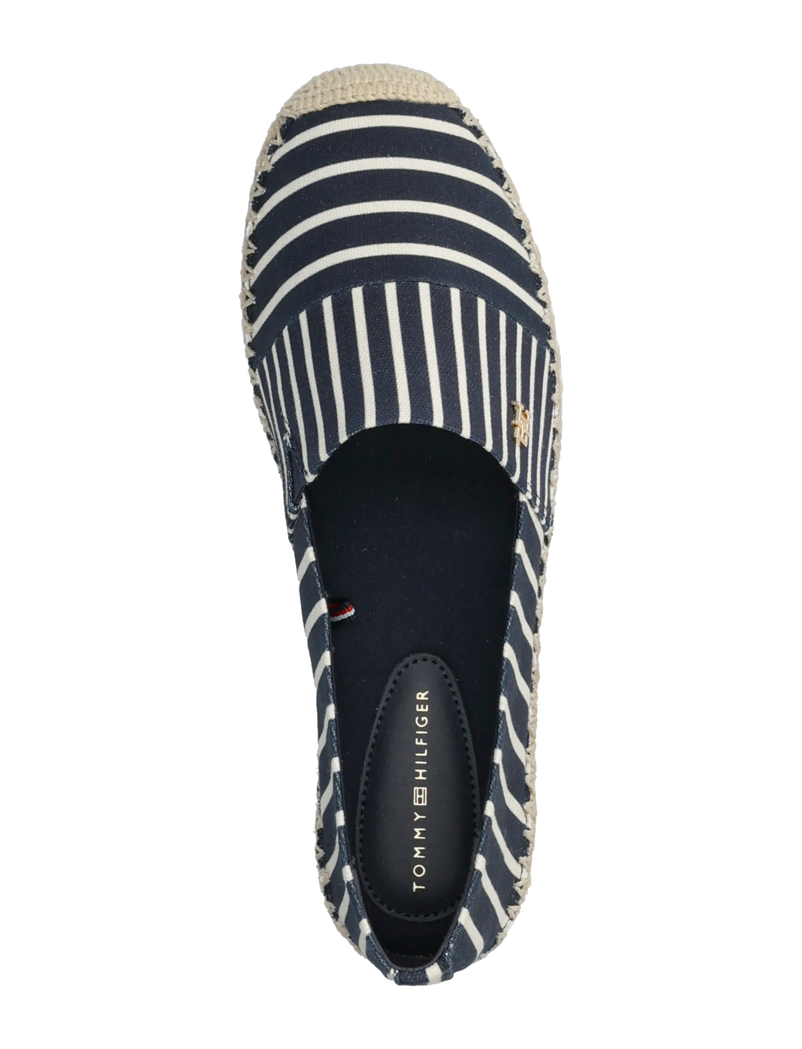 Tommy Hilfiger - TH PLATFORM ESPADRILLE STRIPES - espadrilles - space blue - 3