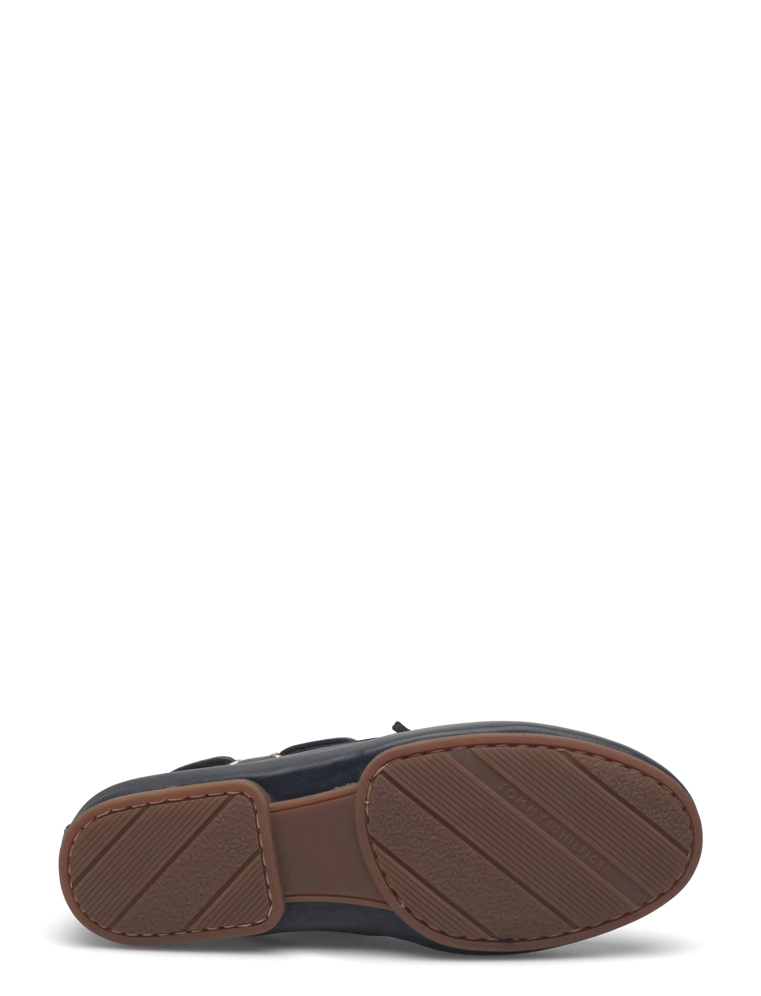 Tommy Hilfiger - TH SLEEK LEATHER BOAT SHOE - bootsschuhe - space blue - 4