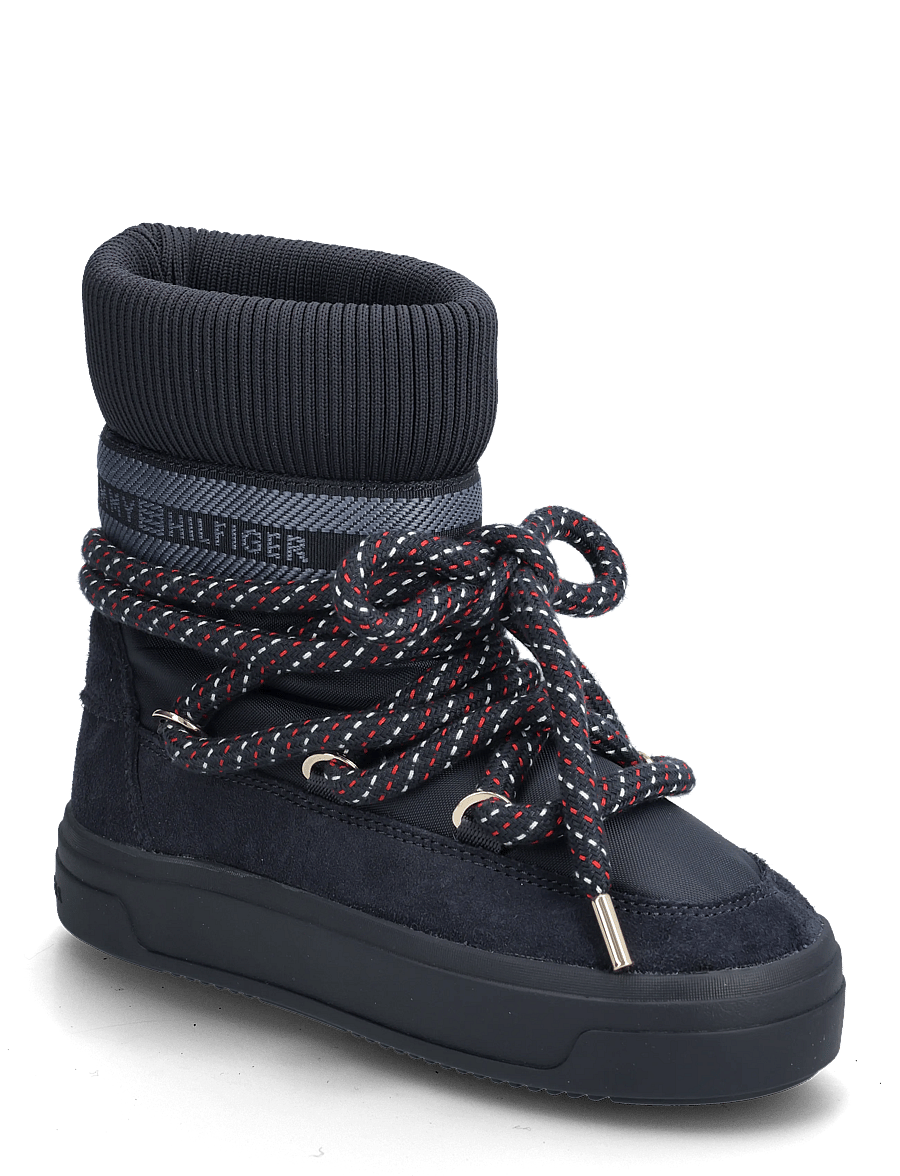 Tommy Hilfiger - TOMMYTECH RWB SNOWBOOT WARM - winterschuhe - space blue - 0