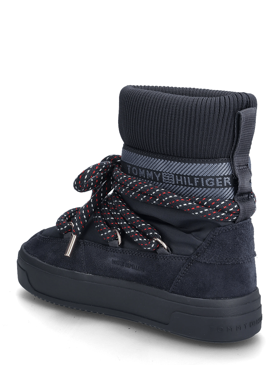 Tommy Hilfiger - TOMMYTECH RWB SNOWBOOT WARM - winterschuhe - space blue - 2