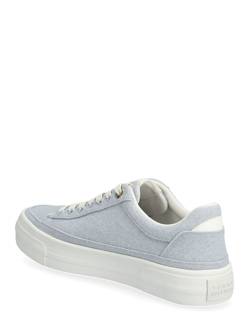 Tommy Hilfiger - TH FOXING PLATFORM WASHED CANVAS - låga sneakers - breezy blue - 2