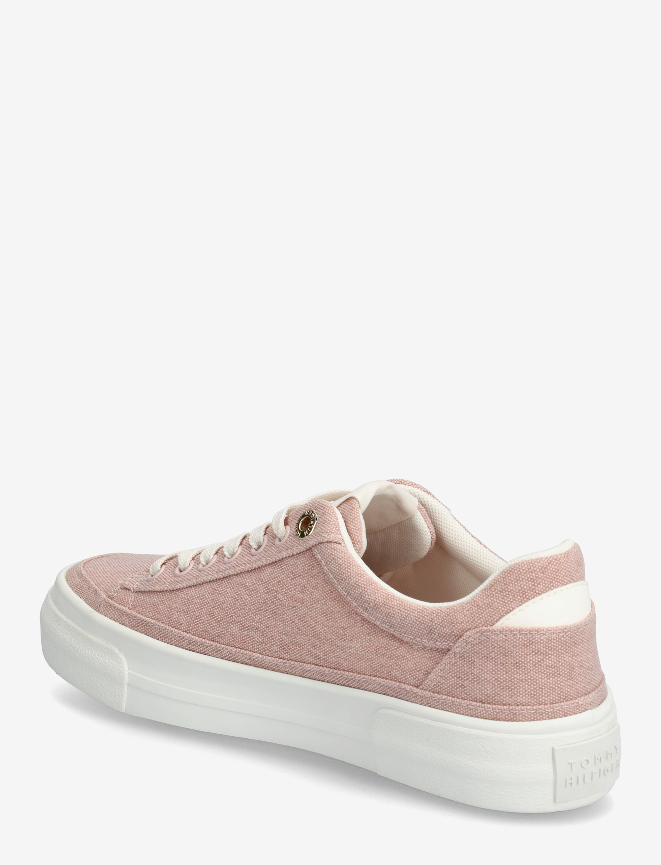 Tommy Hilfiger - TH FOXING PLATFORM WASHED CANVAS - låga sneakers - foggy pink - 2