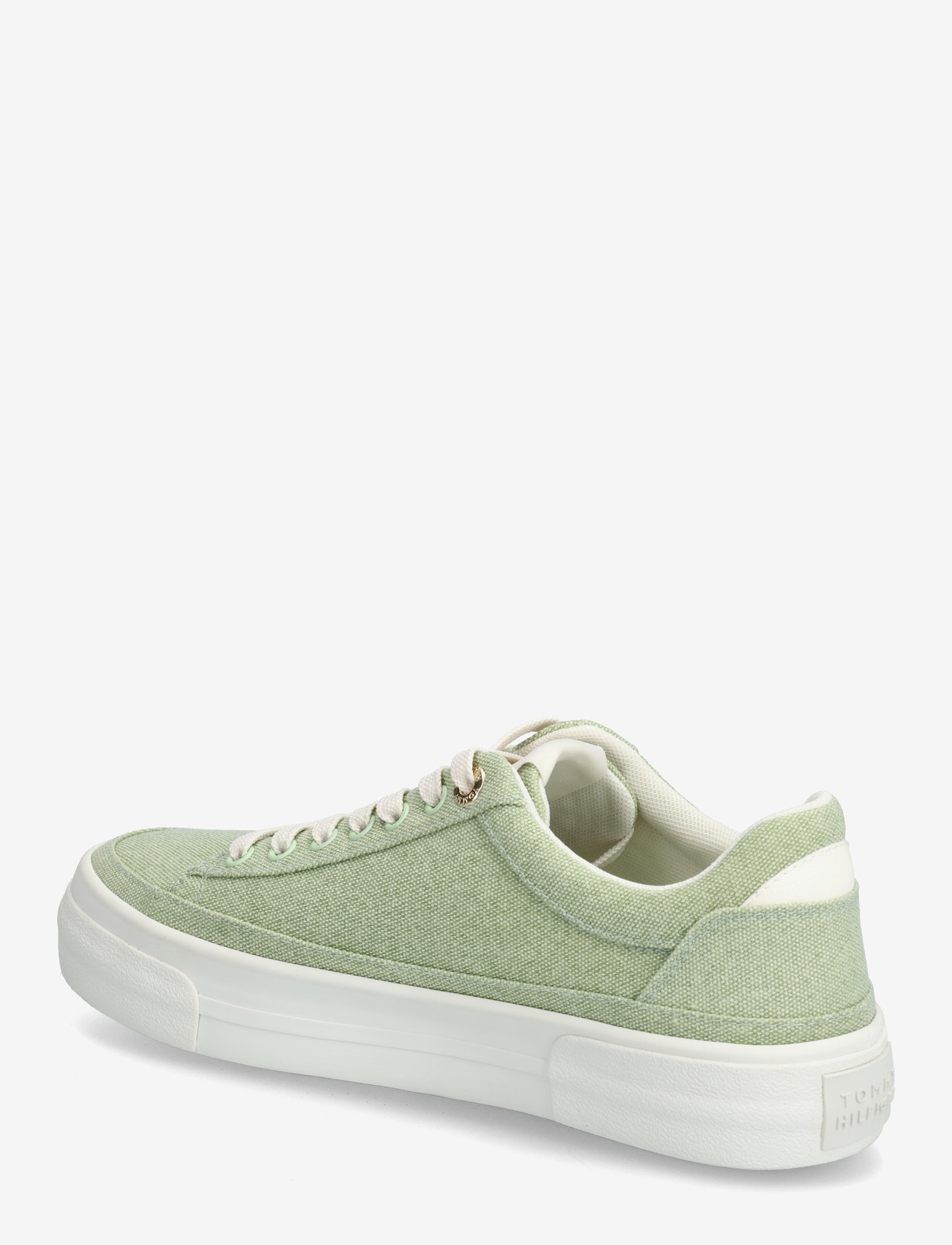 Tommy Hilfiger - TH FOXING PLATFORM WASHED CANVAS - lave sneakers - gentle jade - 2