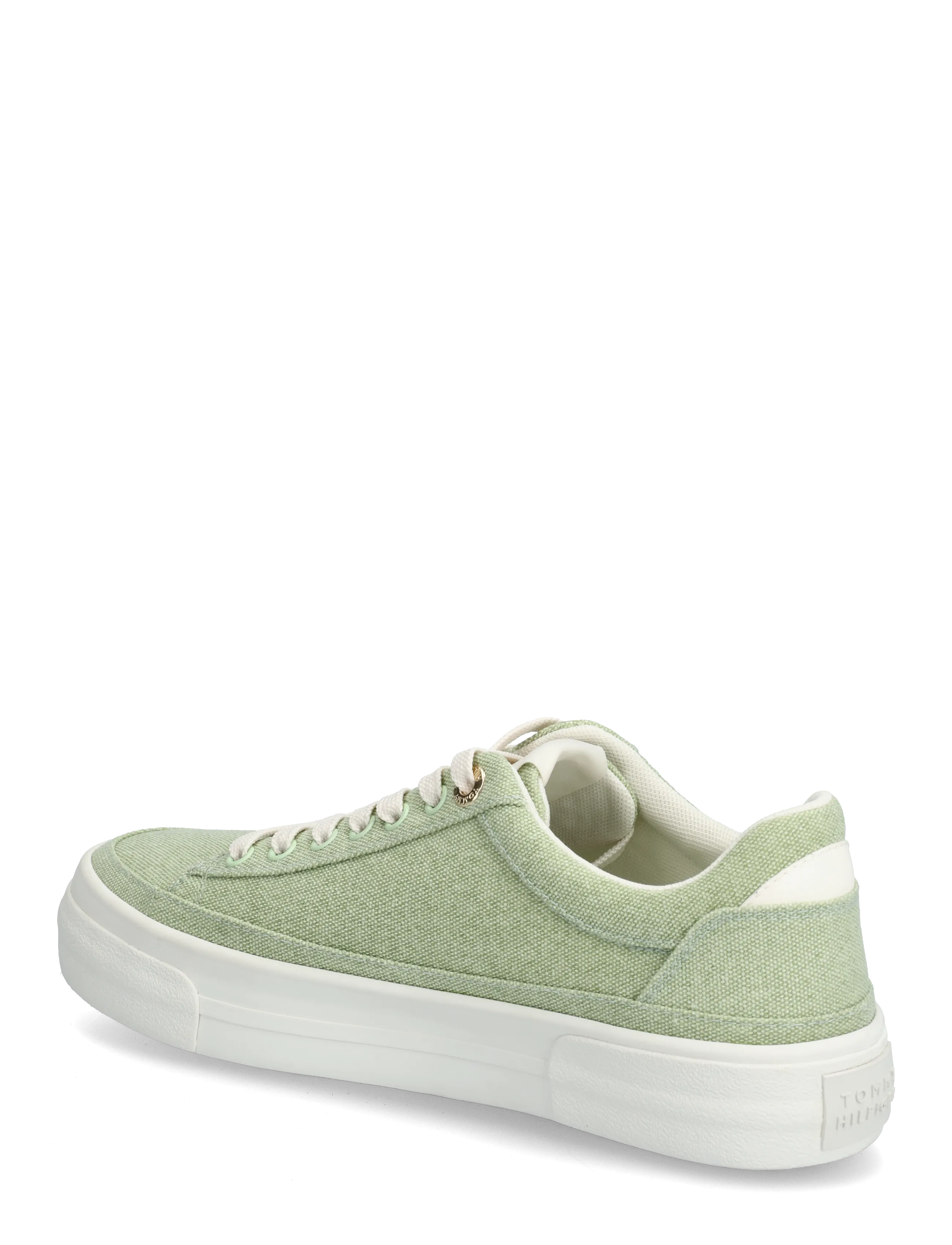 Tommy Hilfiger - TH FOXING PLATFORM WASHED CANVAS - lave sneakers - gentle jade - 2