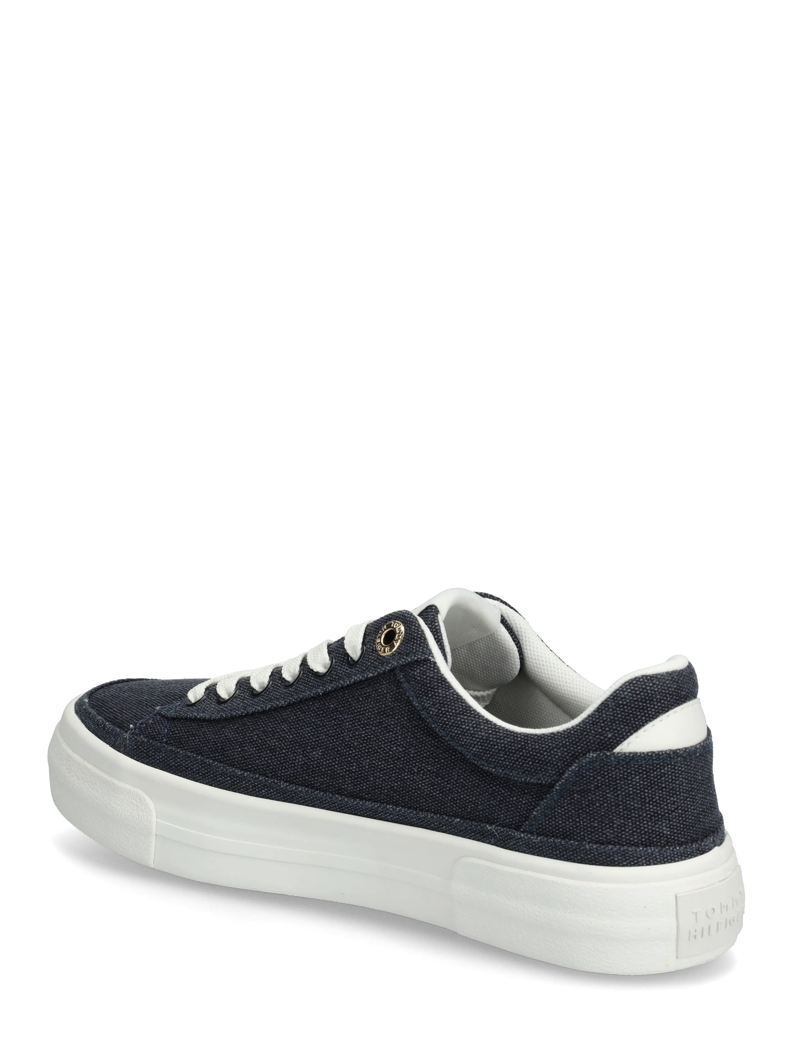 Tommy Hilfiger - TH FOXING PLATFORM WASHED CANVAS - lave sneakers - space blue - 2