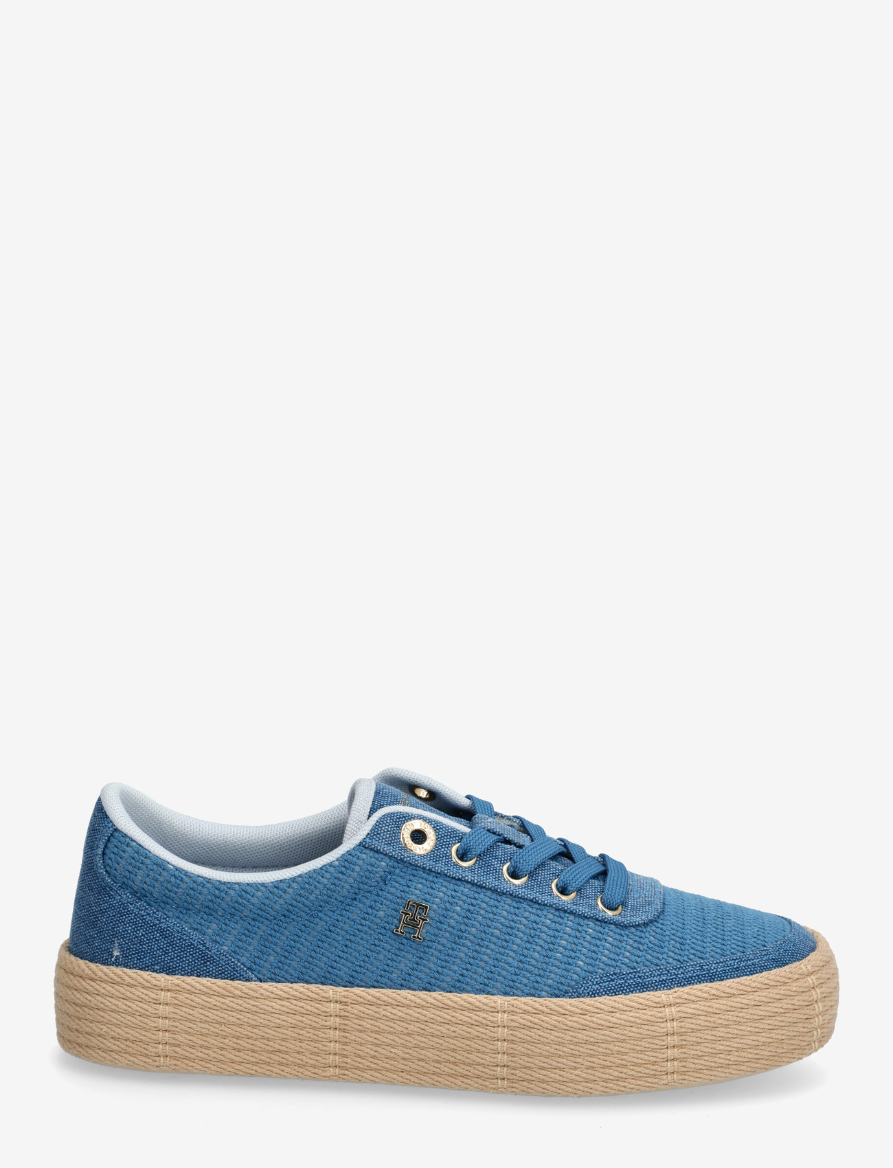 Tommy Hilfiger - TH FOXING PLATFORM ROPE - konfirmationstøj - cobalt steel breezy blue - 1